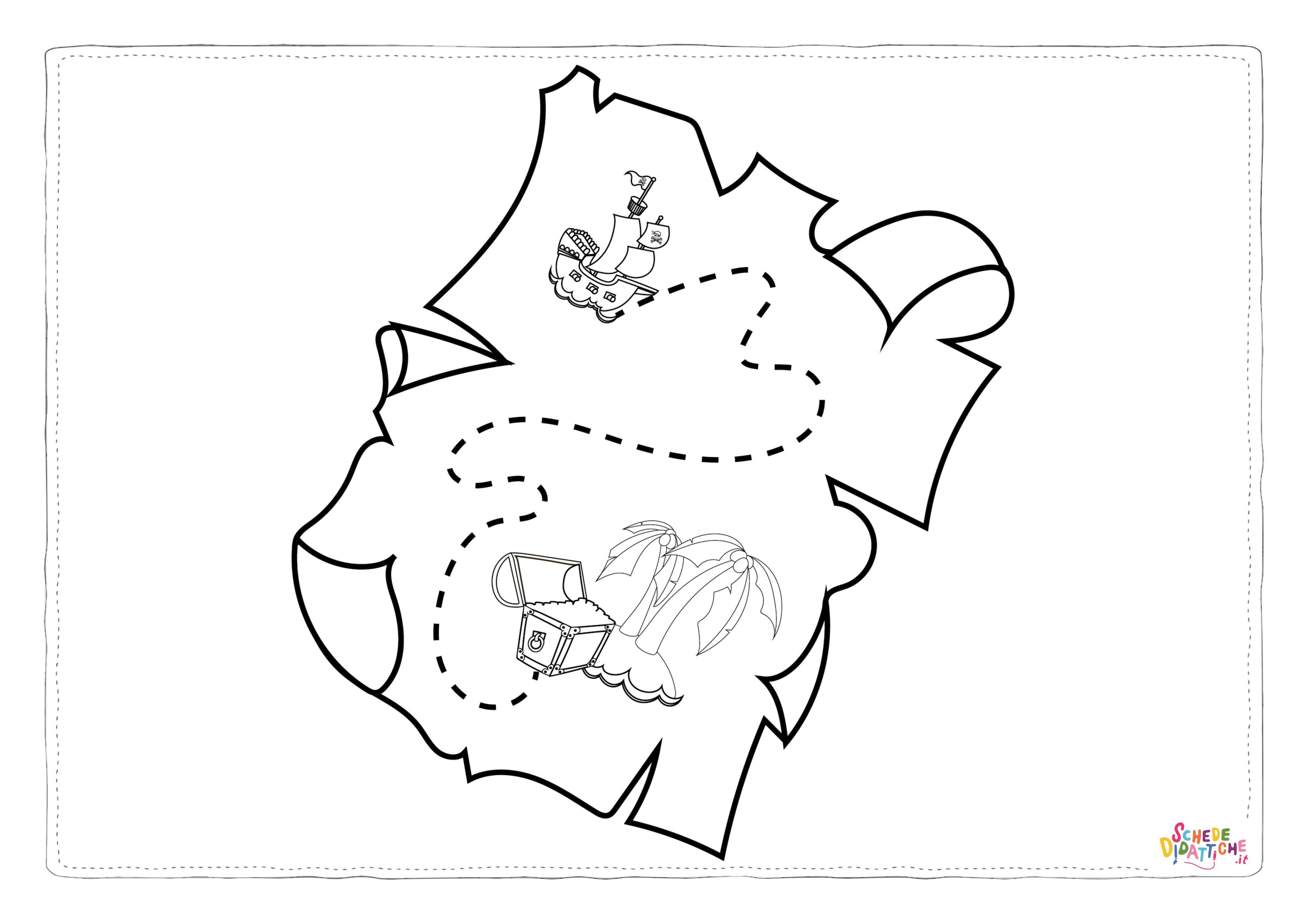 Disegno "PIRATE GIRL STAMPS-13" PIRATE GIRL STAMPS-13