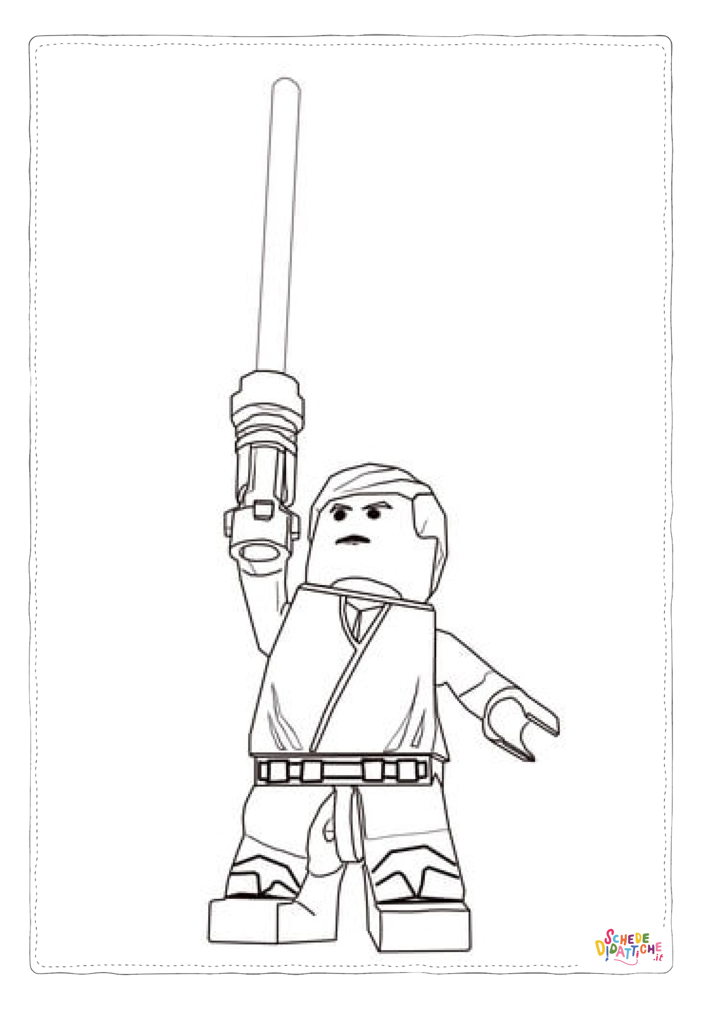 Disegno di LEGO Star Wars da stampare e colorare 21