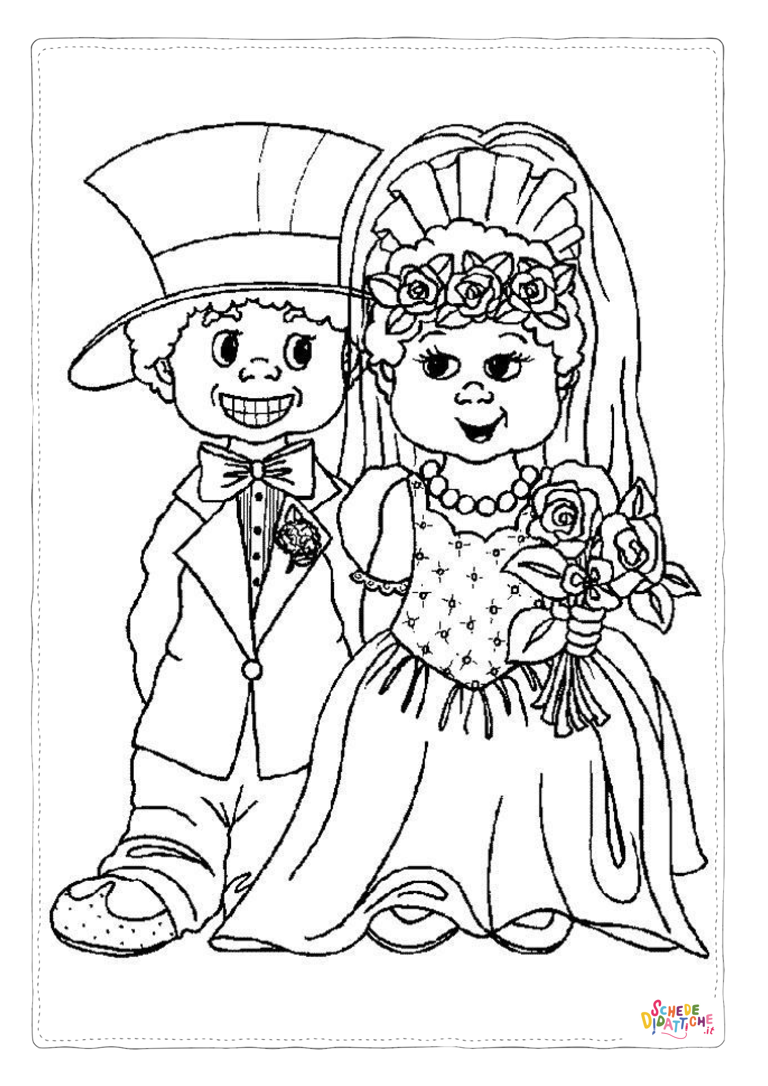 Disegno "Disegno di San Valentino da stampare e colorare 79" Disegno di San Valentino da stampare e colorare 79