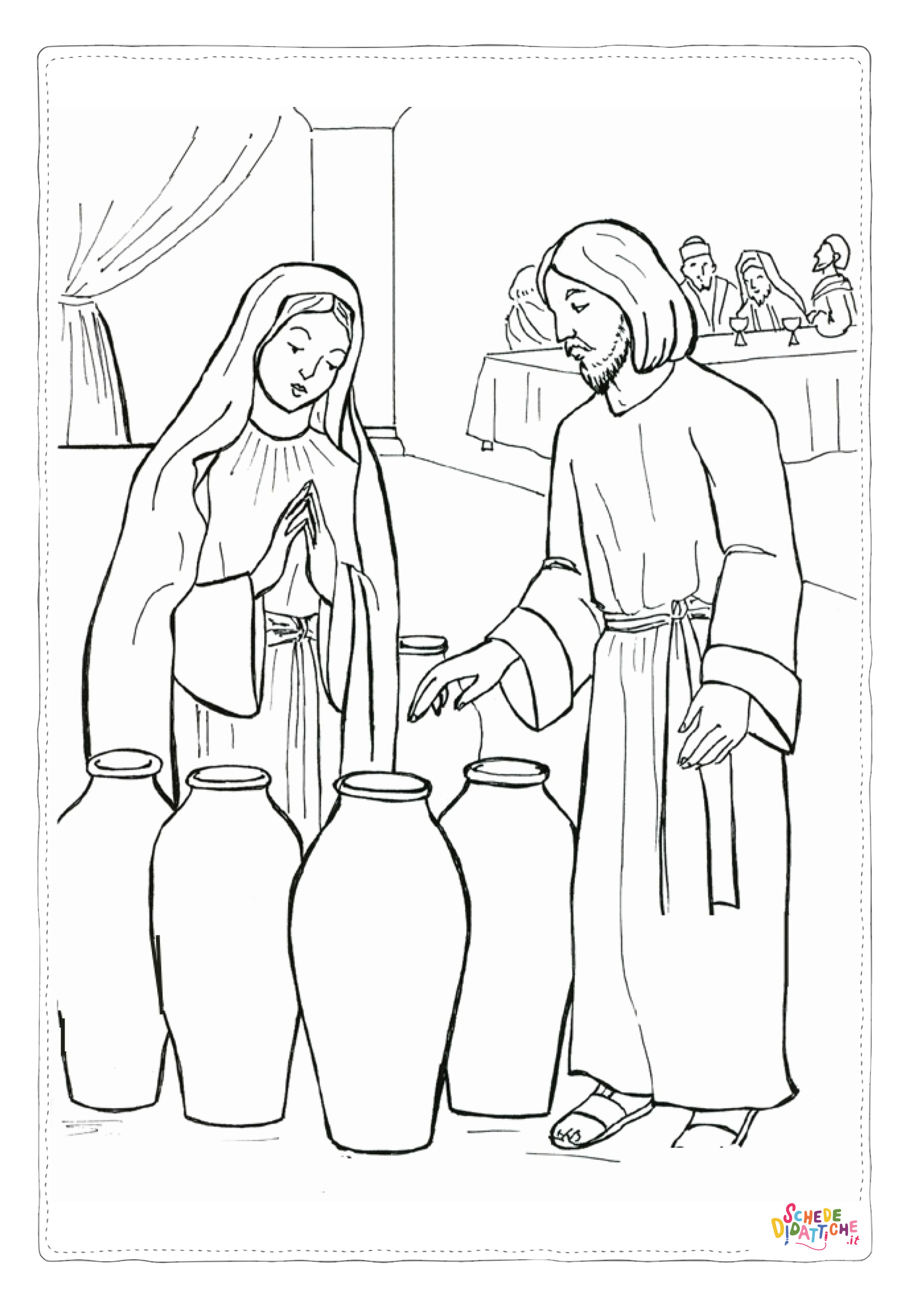 Disegno "Disegno di Cristianesimo da stampare e colorare 311" Disegno di Cristianesimo da stampare e colorare 311