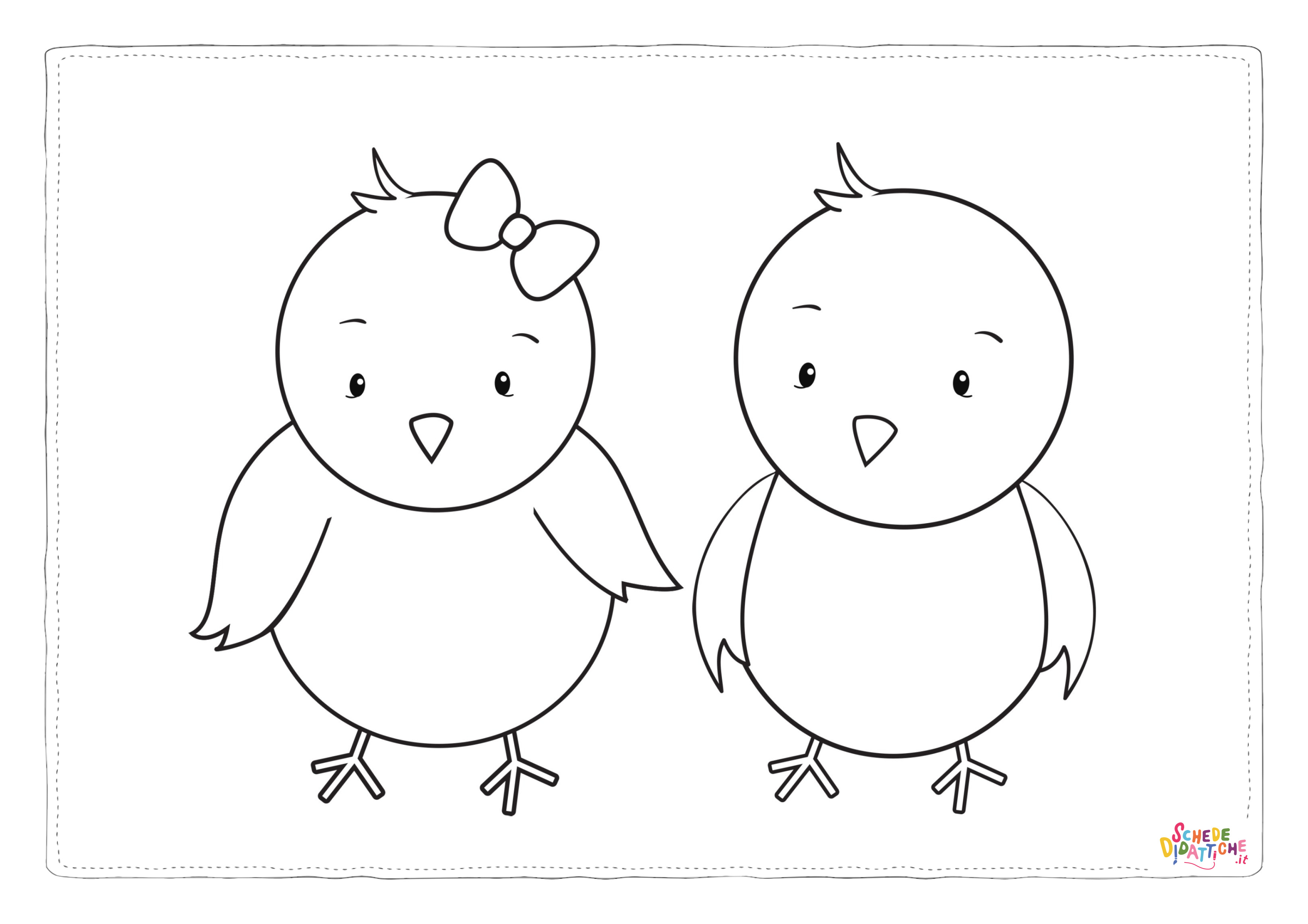 Disegno "TwoChicks" TwoChicks
