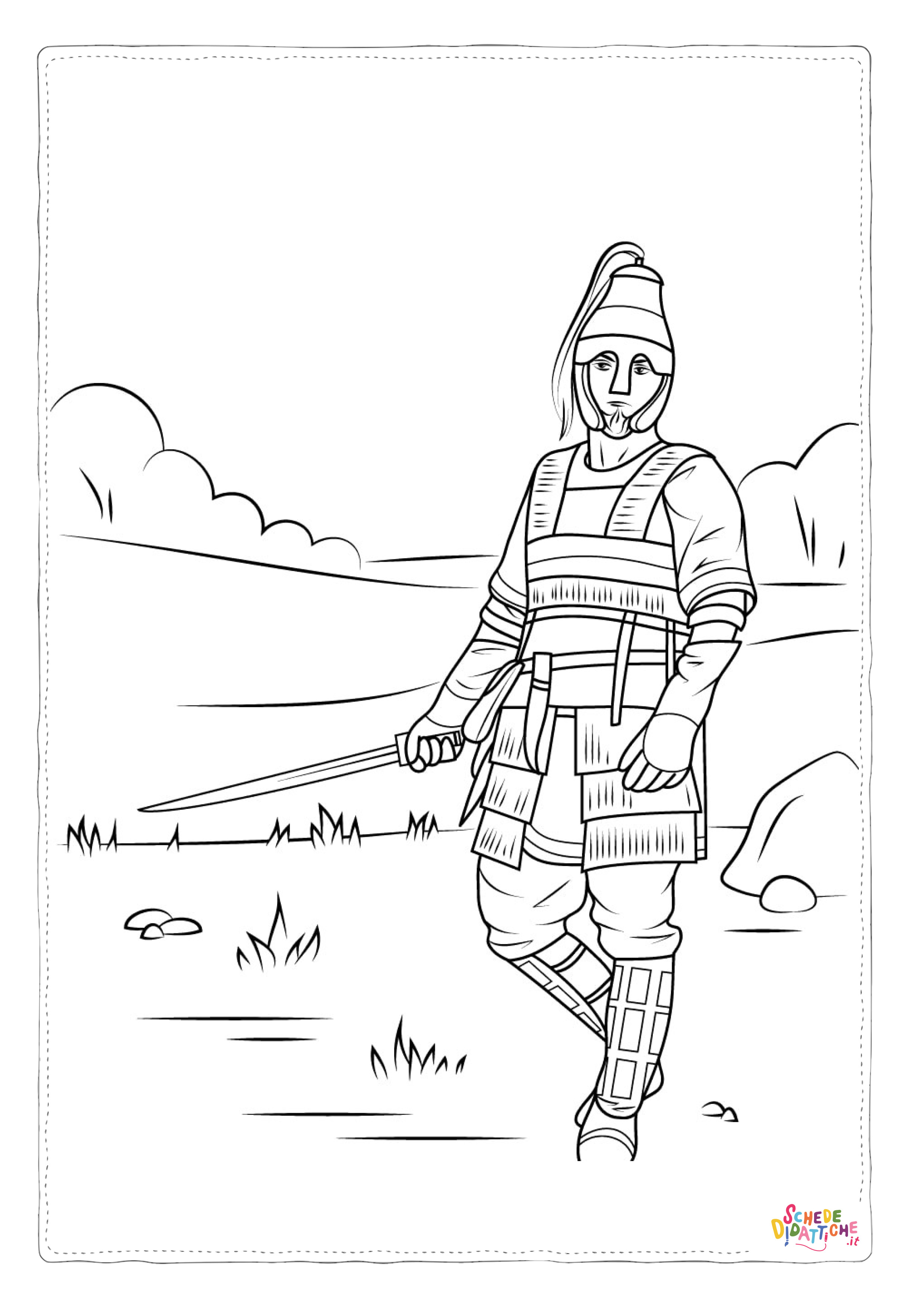 Disegno "Cavaliere 39" Cavaliere 39