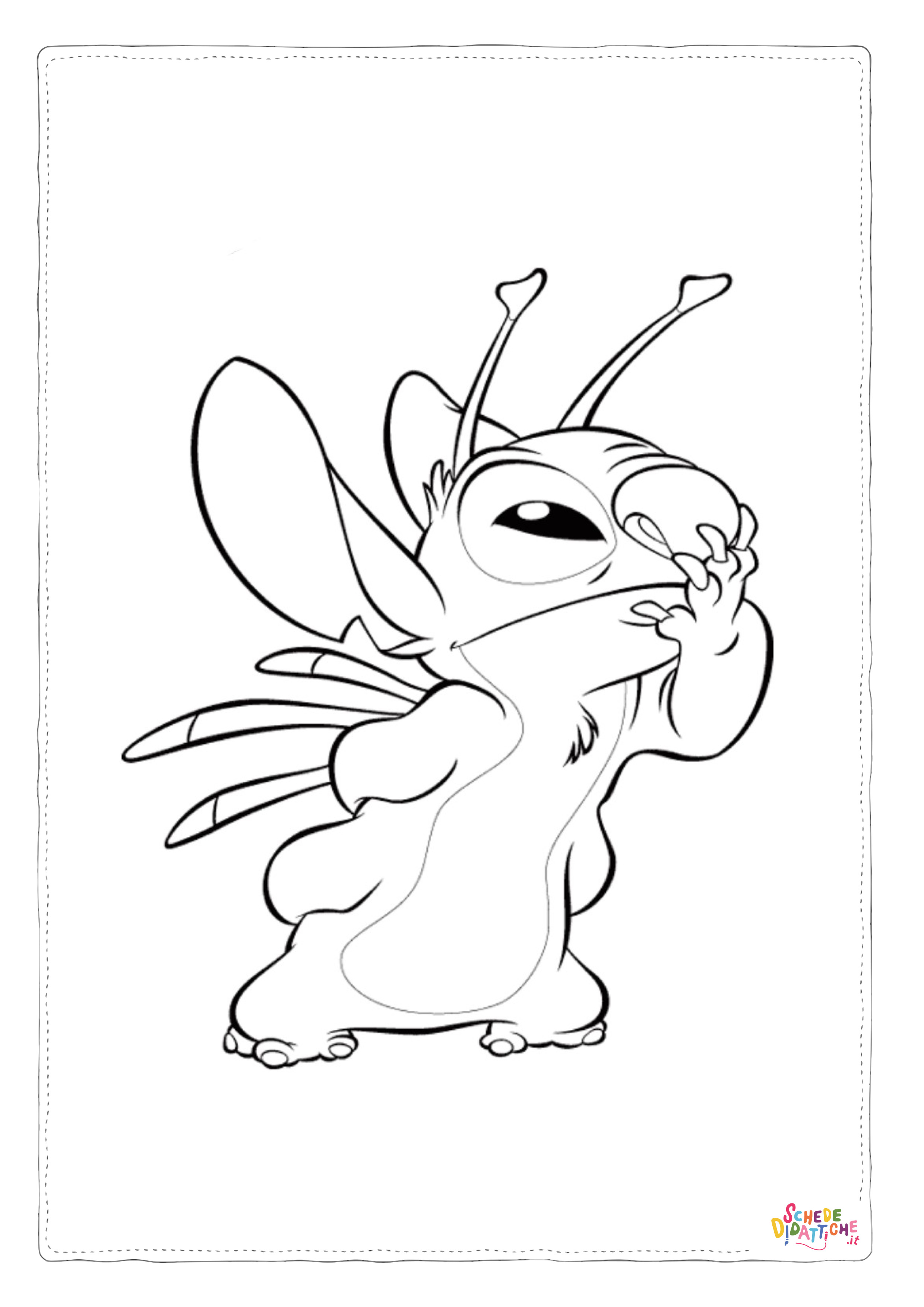 Disegno "Lilo e Stitch 73" Lilo e Stitch 73