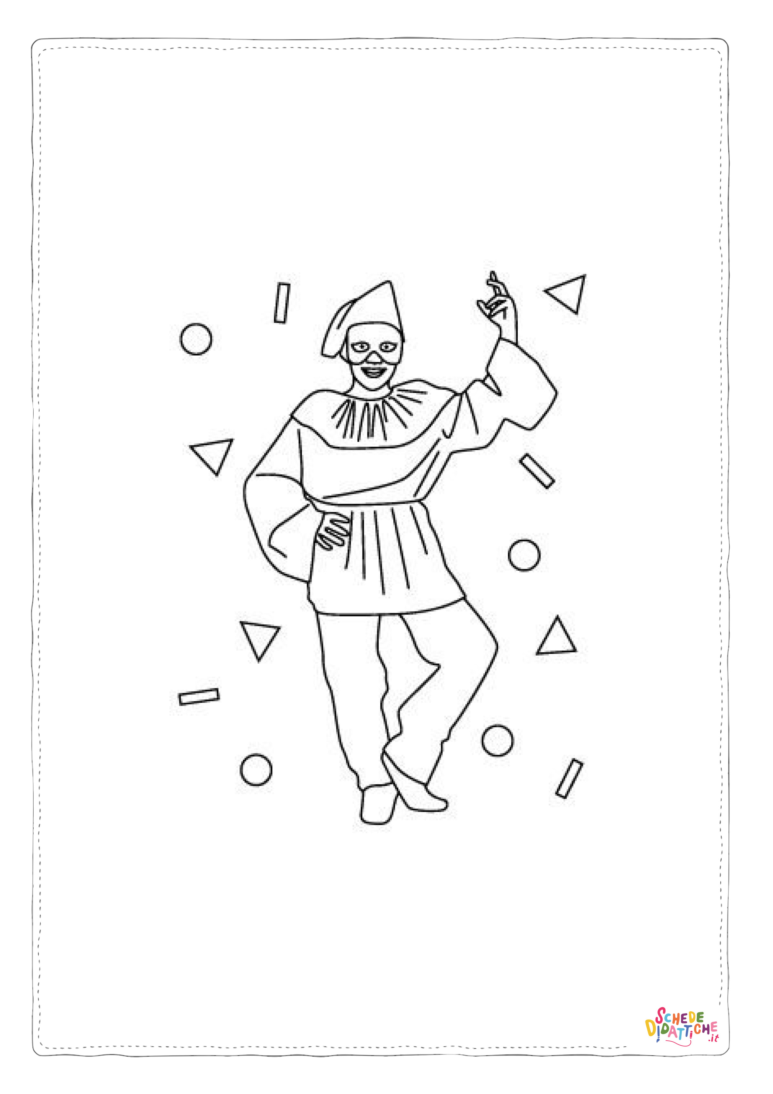 Disegno "Pulcinella 09" Pulcinella 09