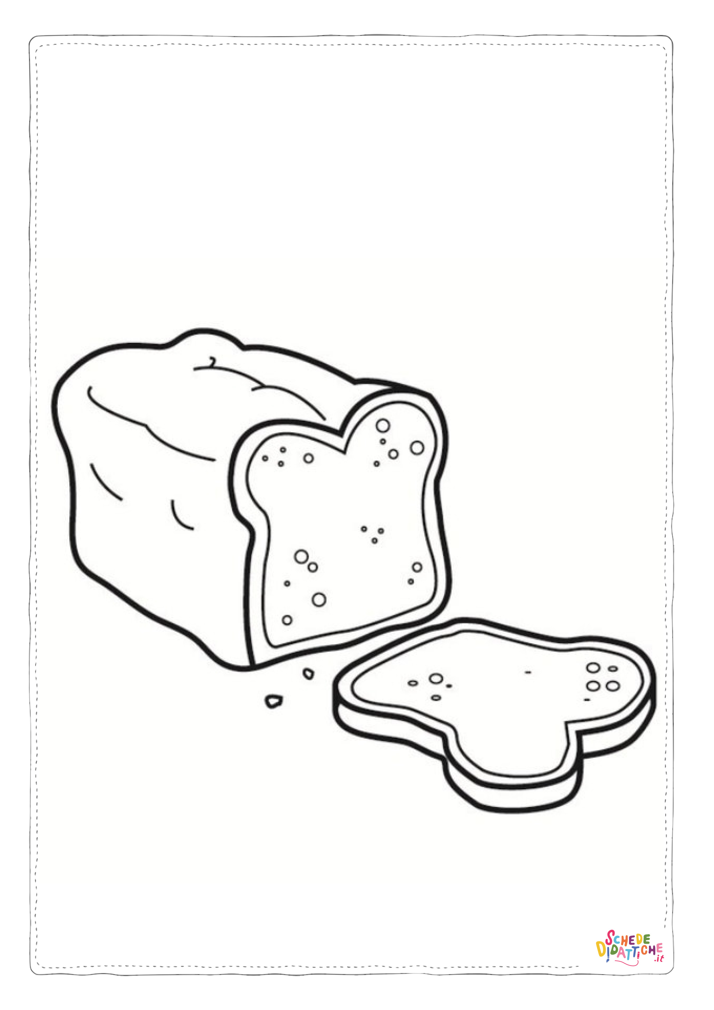 Disegno "Disegno di colazione da stampare e colorare 7" Disegno di colazione da stampare e colorare 7