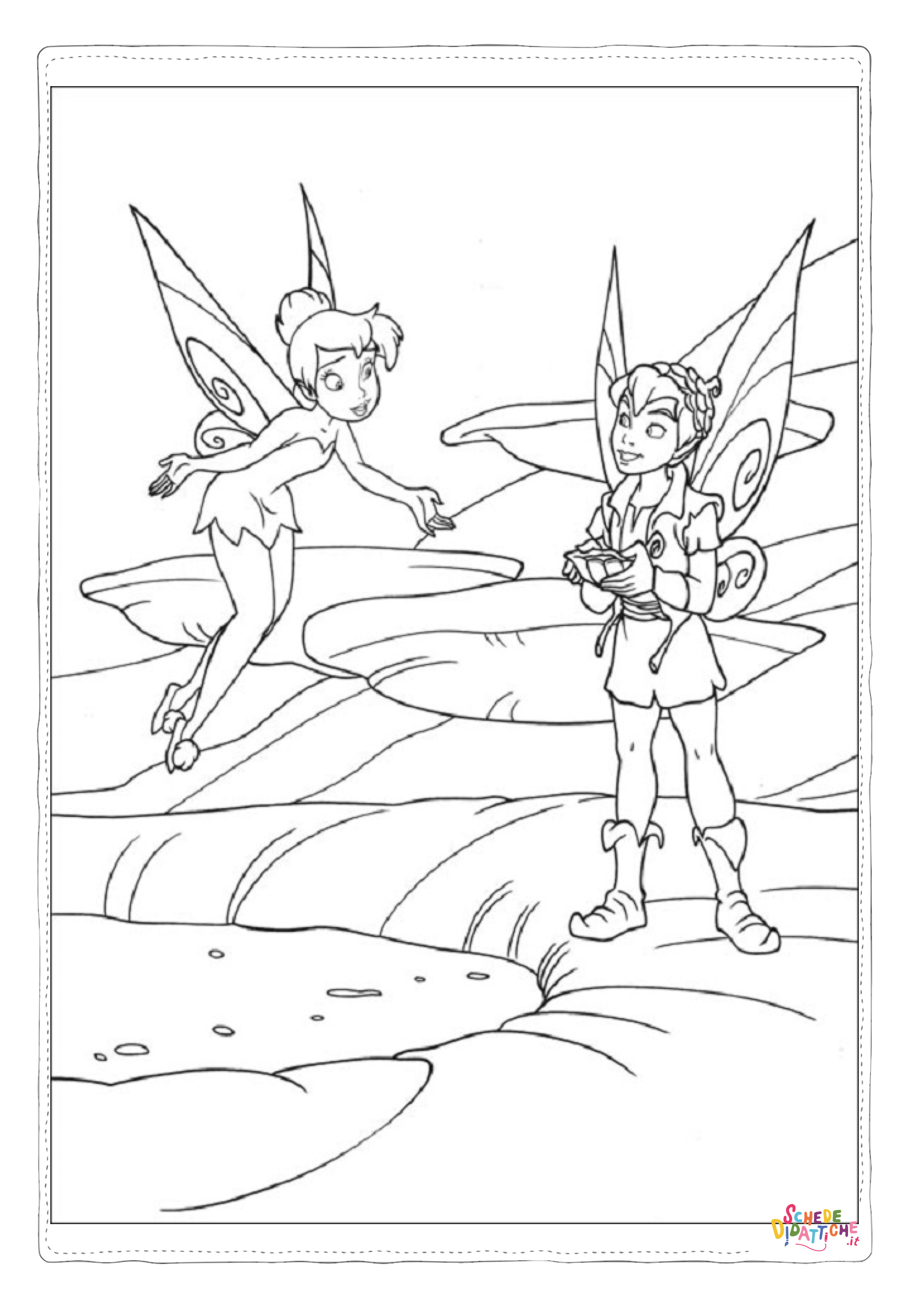 Disegno di Peter Pan