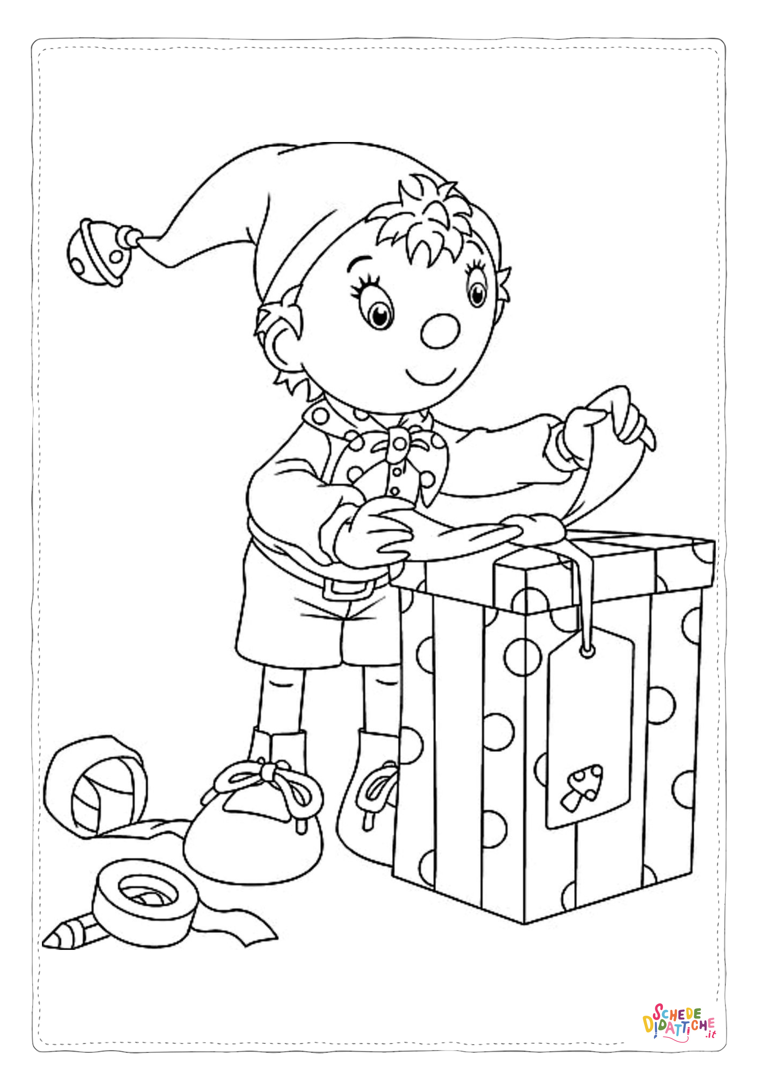 Disegno di bambino da stampare e colorare 182