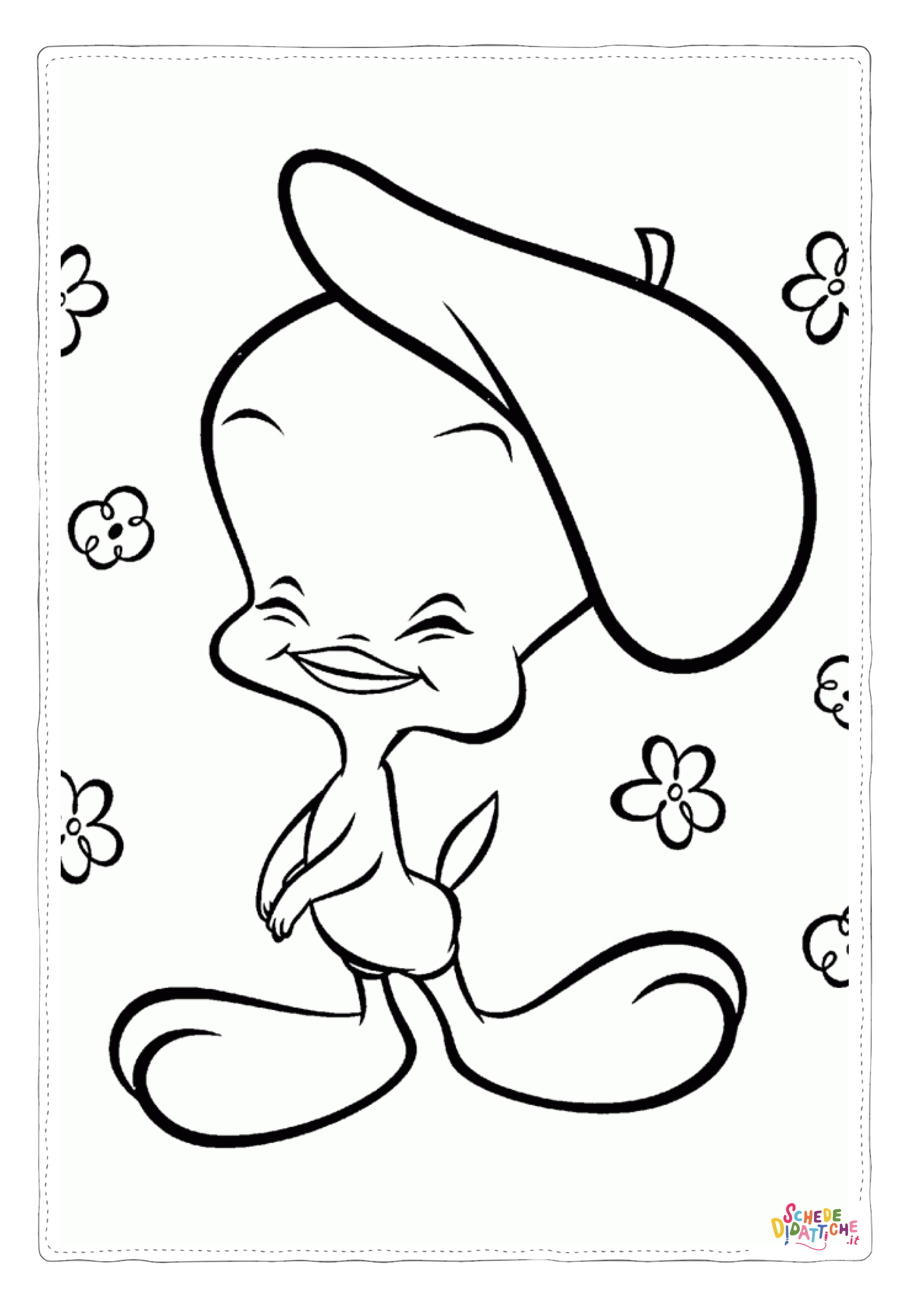 Disegno "Disegno di Titty da stampare e colorare 20" Disegno di Titty da stampare e colorare 20