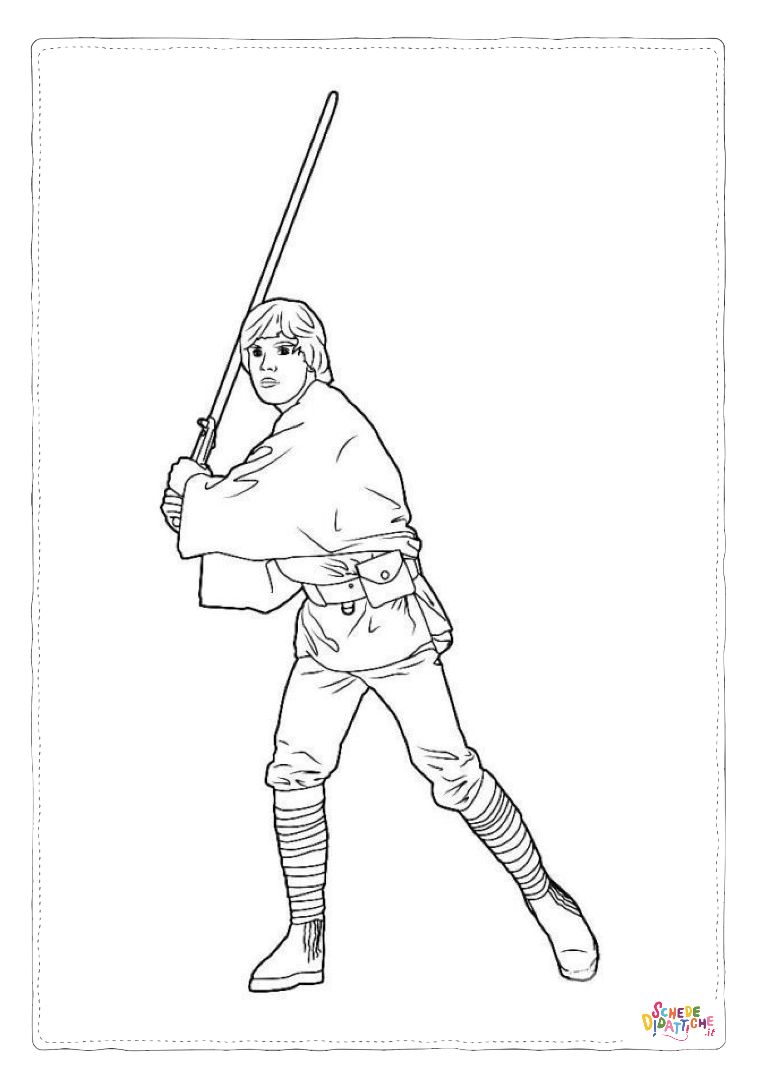 Disegno "Disegno di Star Wars da stampare e colorare 54" Disegno di Star Wars da stampare e colorare 54