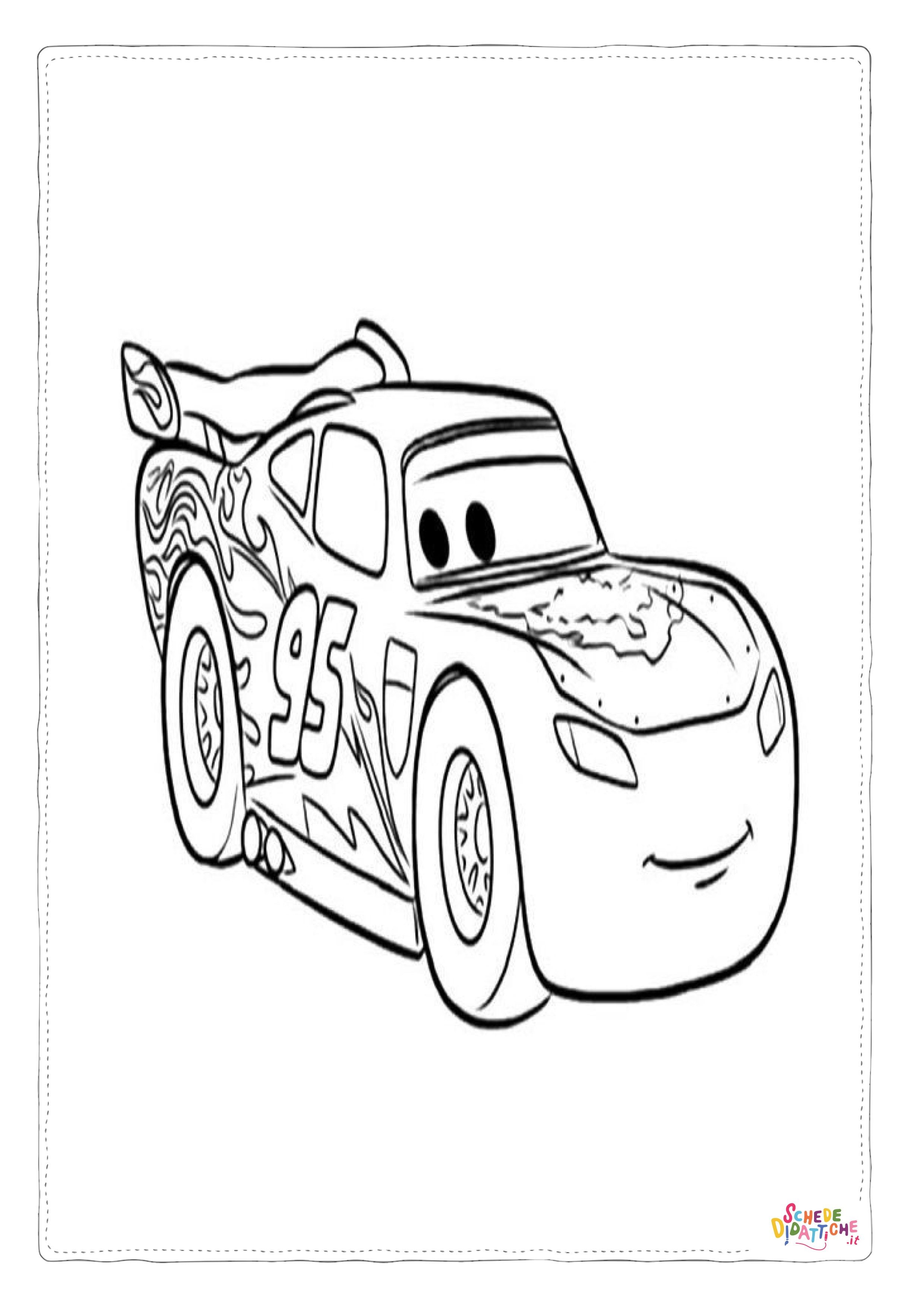 Disegno "Disegno di Cars da stampare e colorare 259" Disegno di Cars da stampare e colorare 259