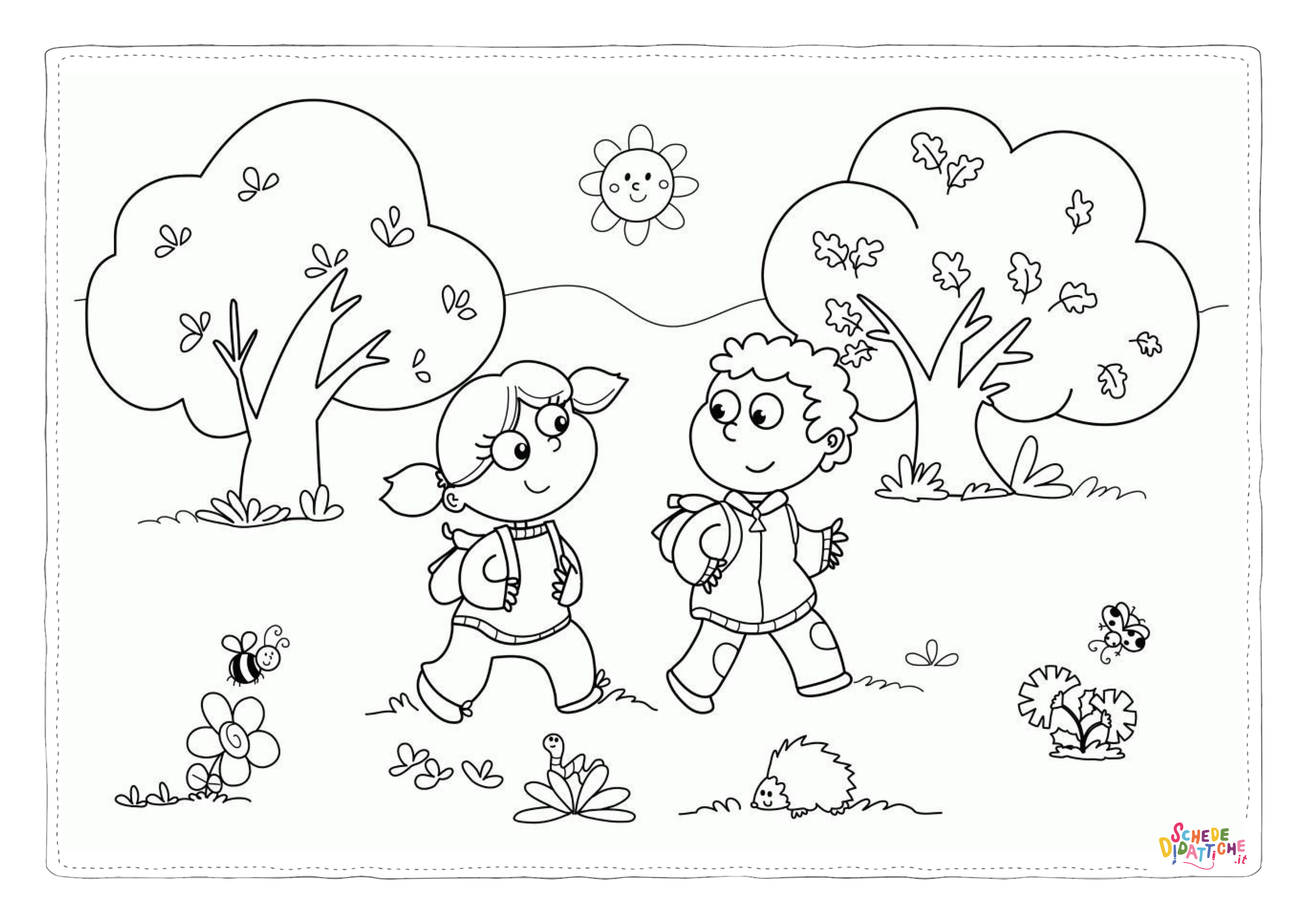 Disegno "Disegno di bambino da stampare e colorare 216" Disegno di bambino da stampare e colorare 216