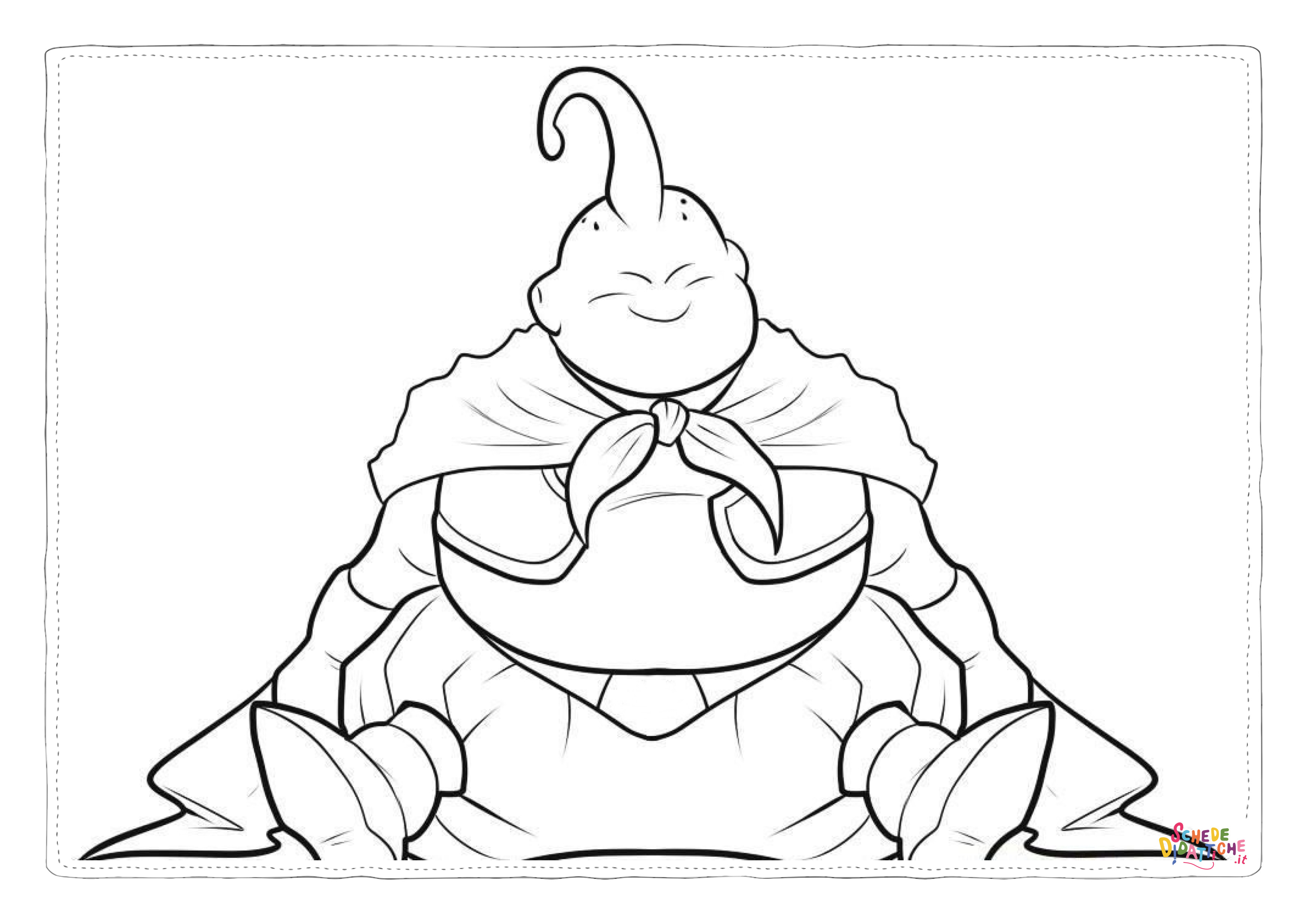 Disegno di Dragon Ball da stampare e colorare 164
