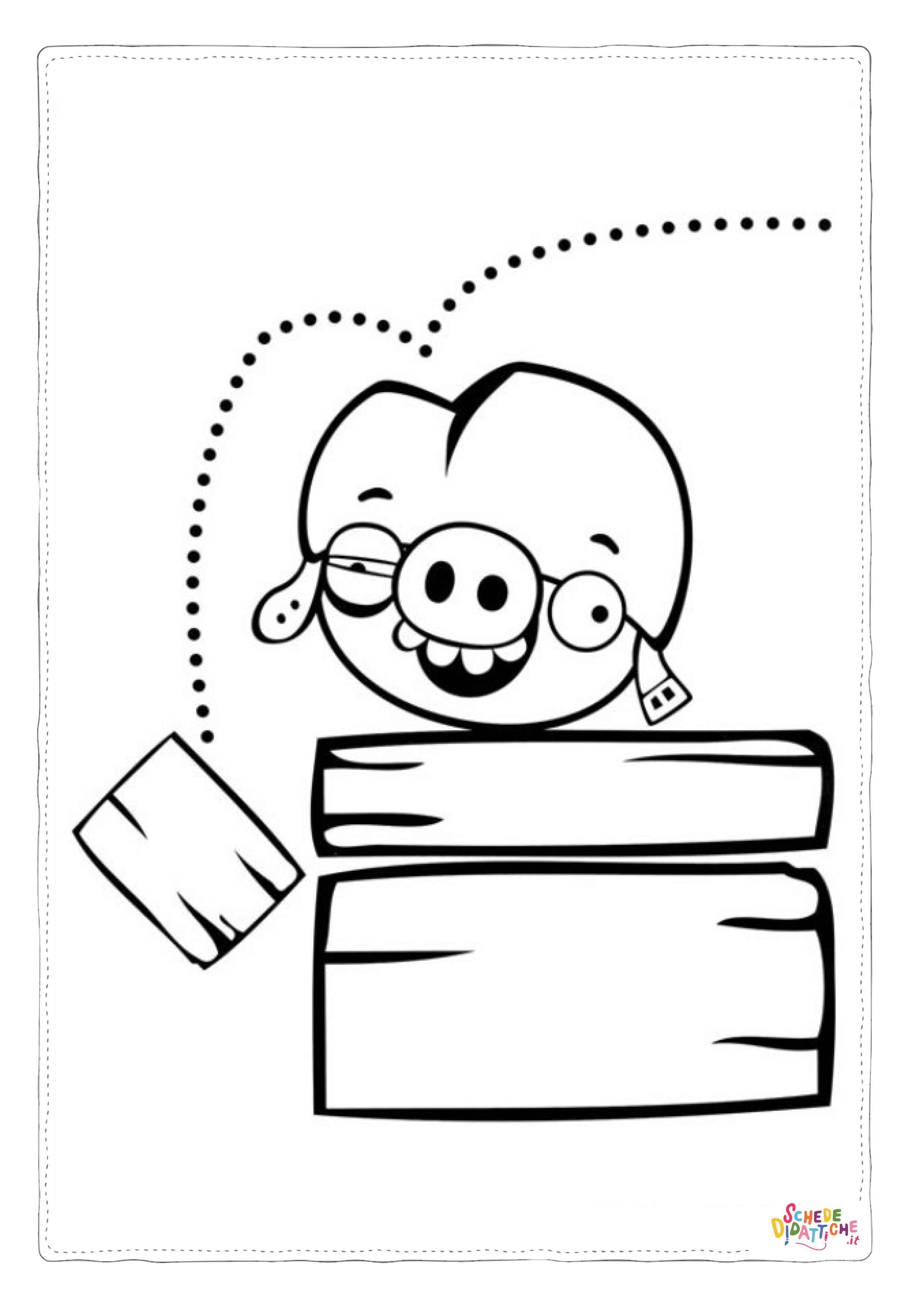 Disegno "Disegno di Angry birds da stampare e colorare 70" Disegno di Angry birds da stampare e colorare 70