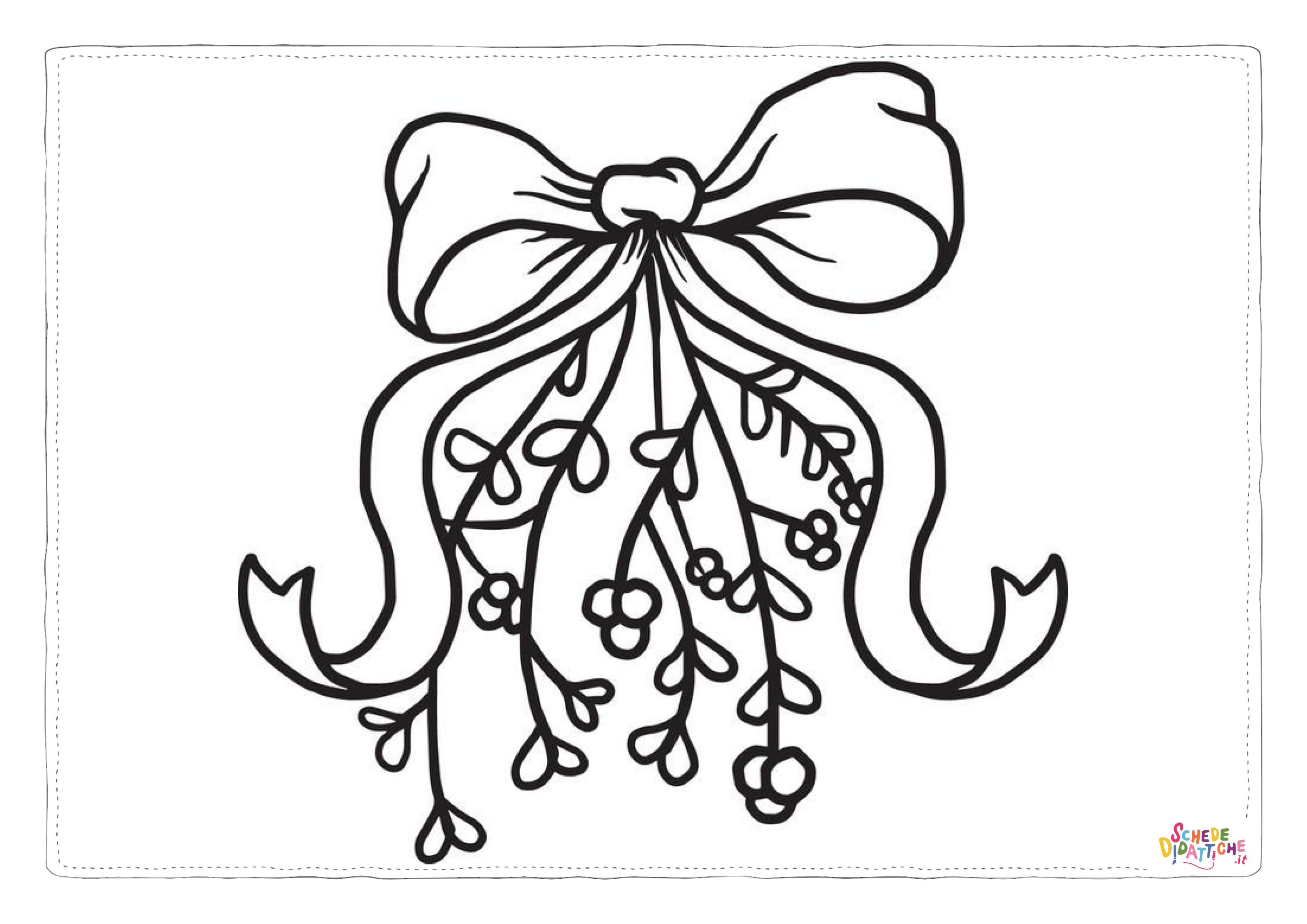 Disegno di decorazione da appendere da stampare e colorare 8
