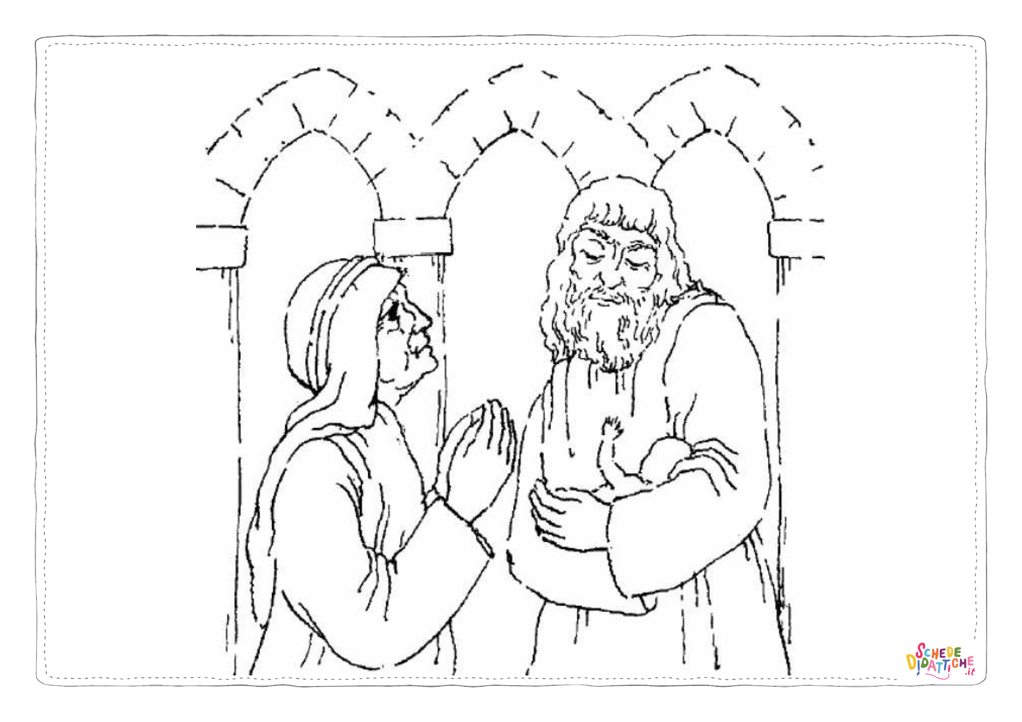 Disegno "Disegno di Cristianesimo da stampare e colorare 183" Disegno di Cristianesimo da stampare e colorare 183