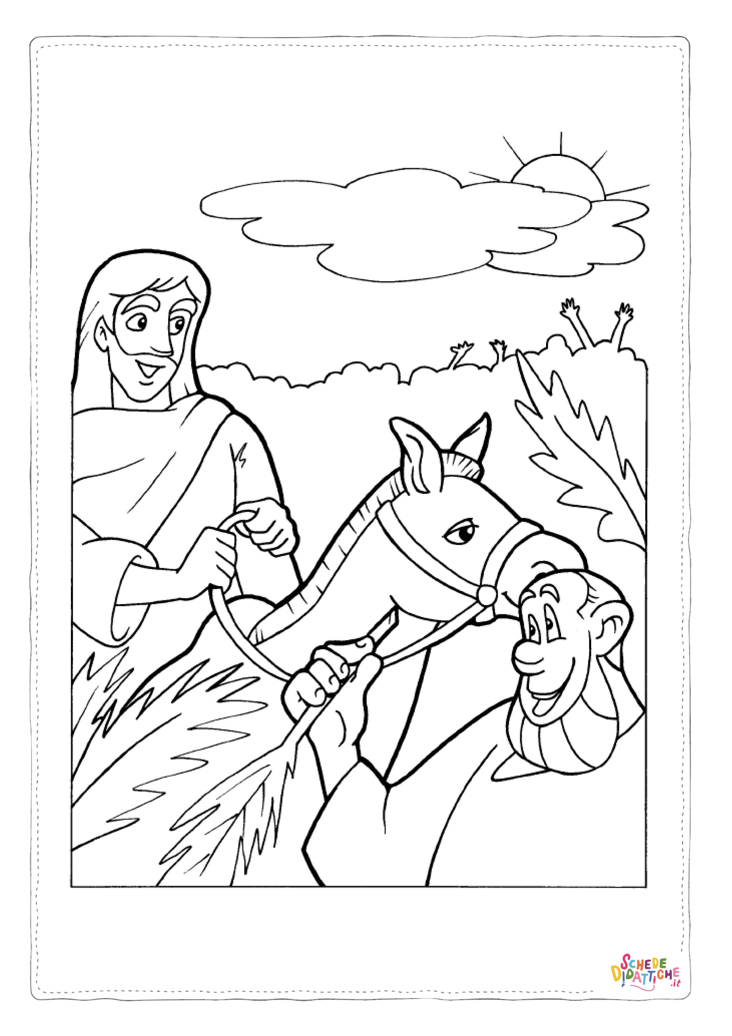 Disegno "Disegno di Cristianesimo da stampare e colorare 278" Disegno di Cristianesimo da stampare e colorare 278
