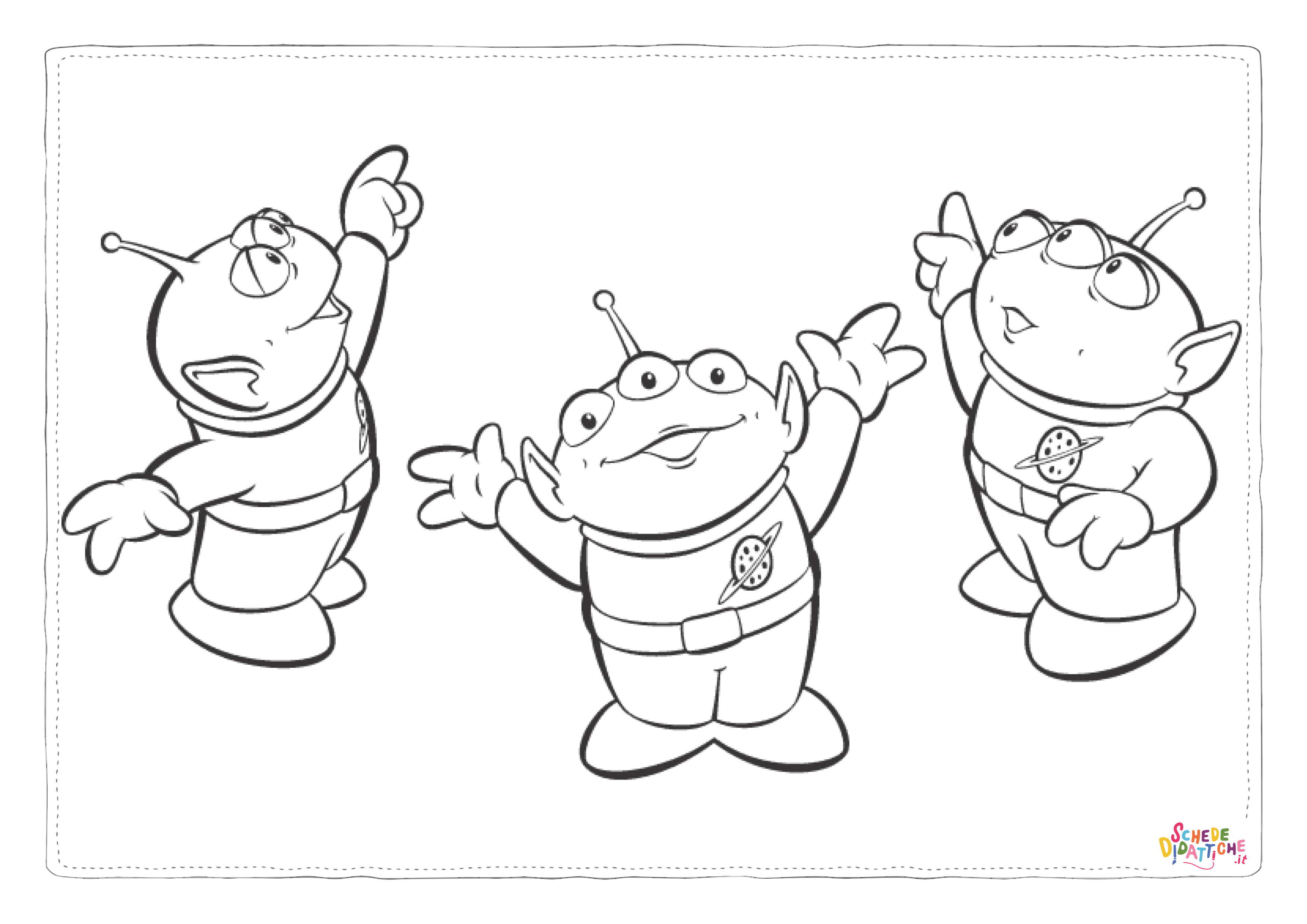 Disegno "Disegno di Toy Story da stampare e colorare 57" Disegno di Toy Story da stampare e colorare 57