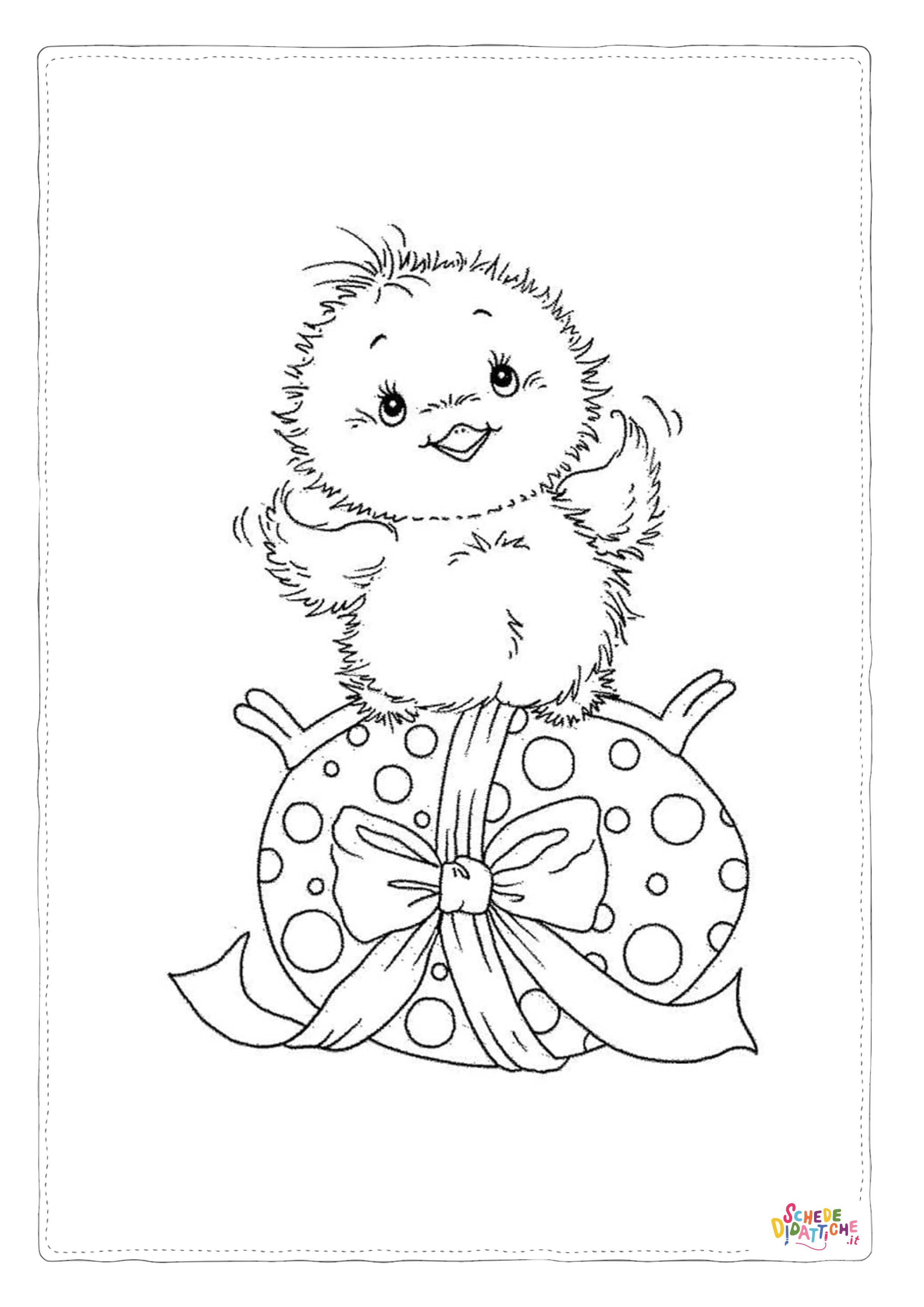 Disegno "Disegno di uovo di Pasqua da stampare e colorare 147" Disegno di uovo di Pasqua da stampare e colorare 147