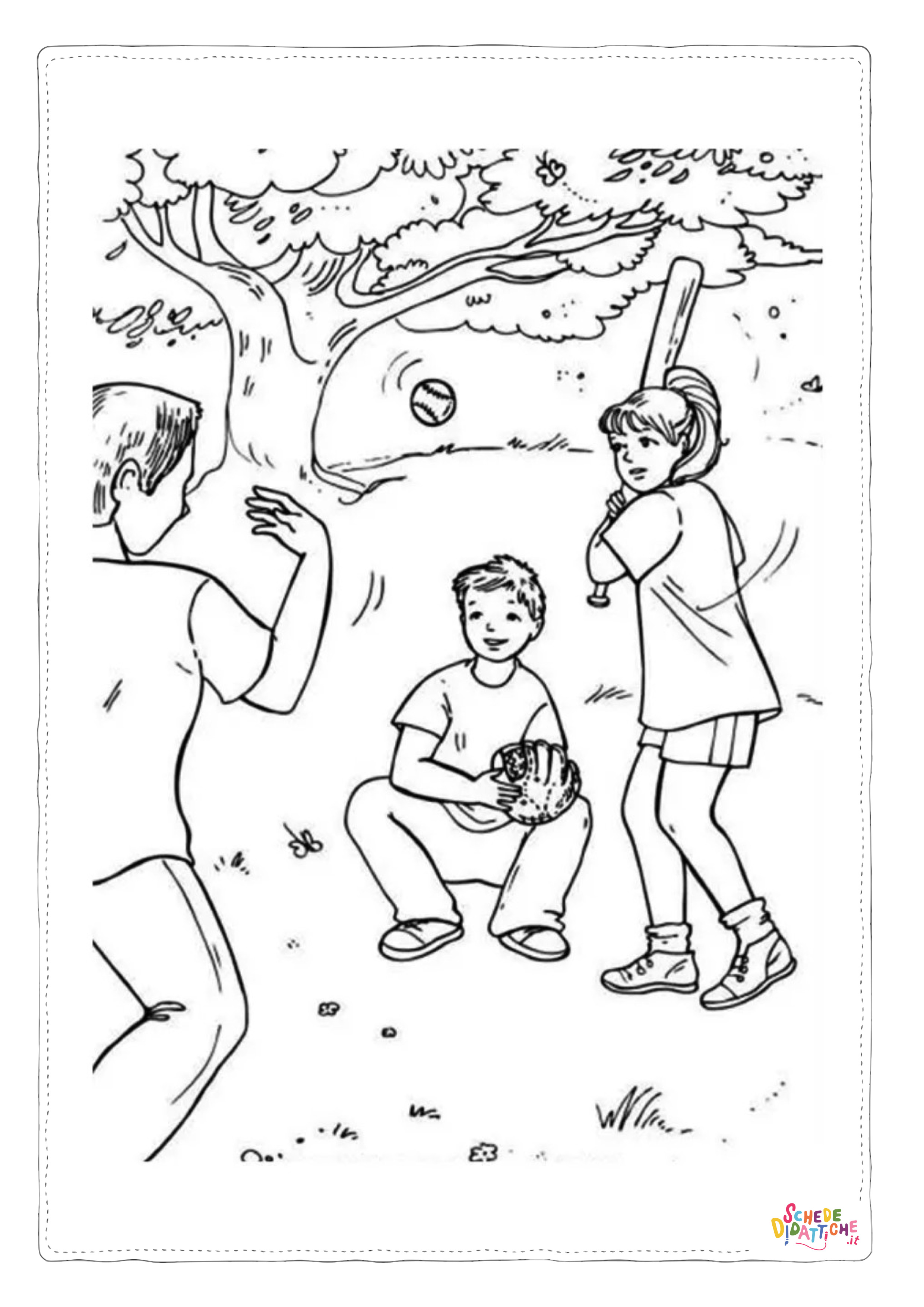 Disegno "Attività padre figlio 5" Attività padre figlio 5