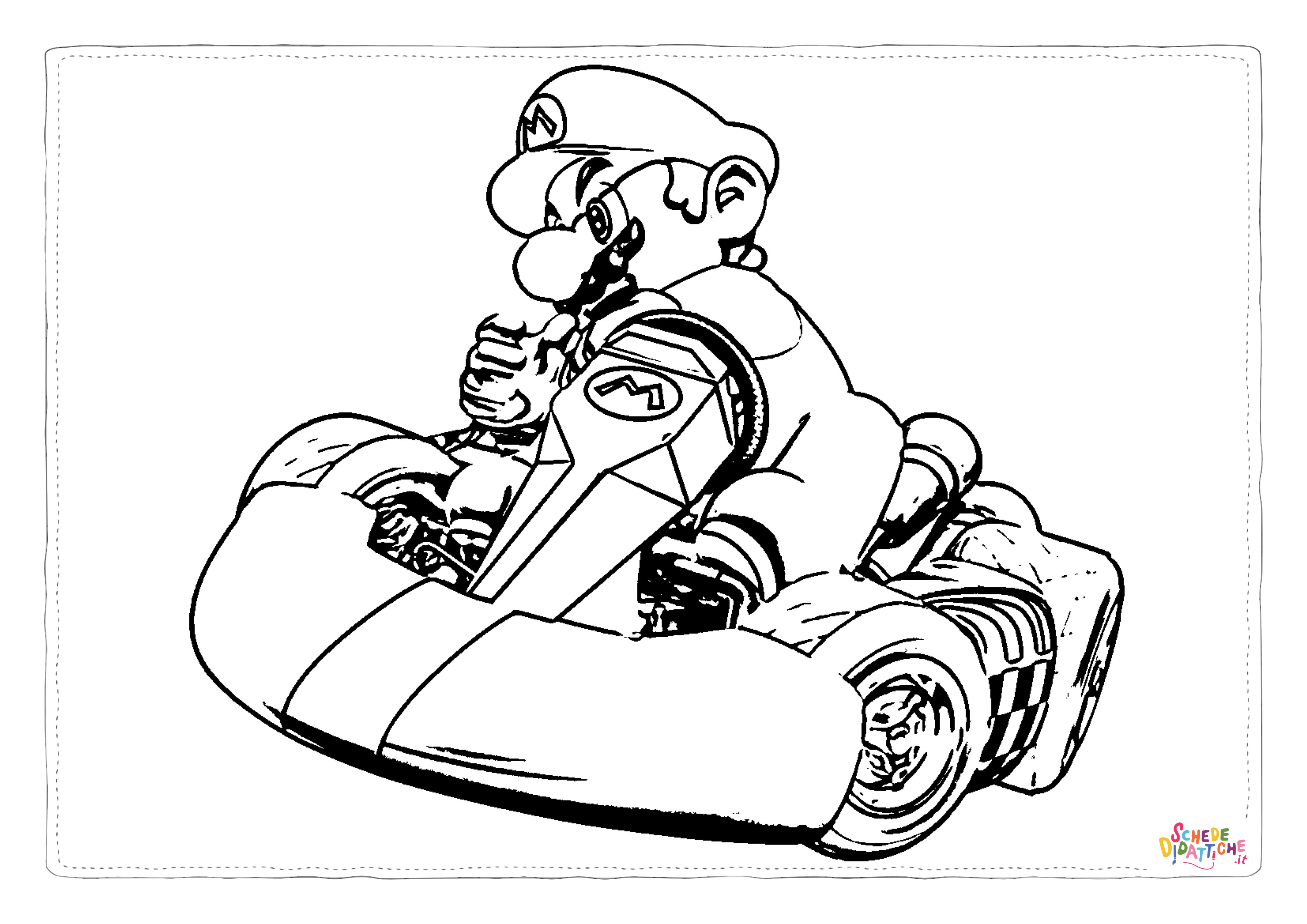 Disegno di Super Mario da stampare e colorare 39