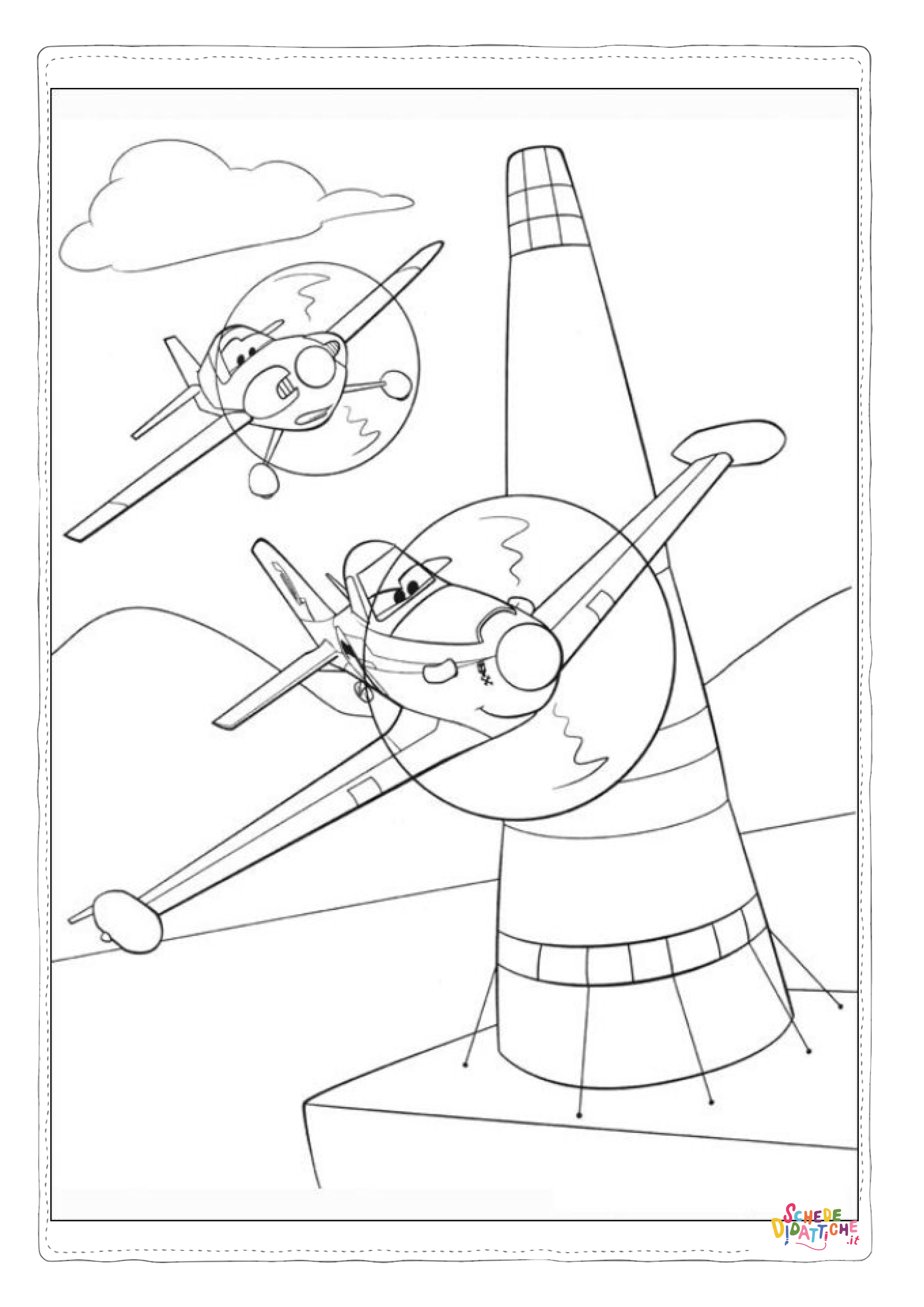 Disegno "Disegno di Cars da stampare e colorare 43" Disegno di Cars da stampare e colorare 43