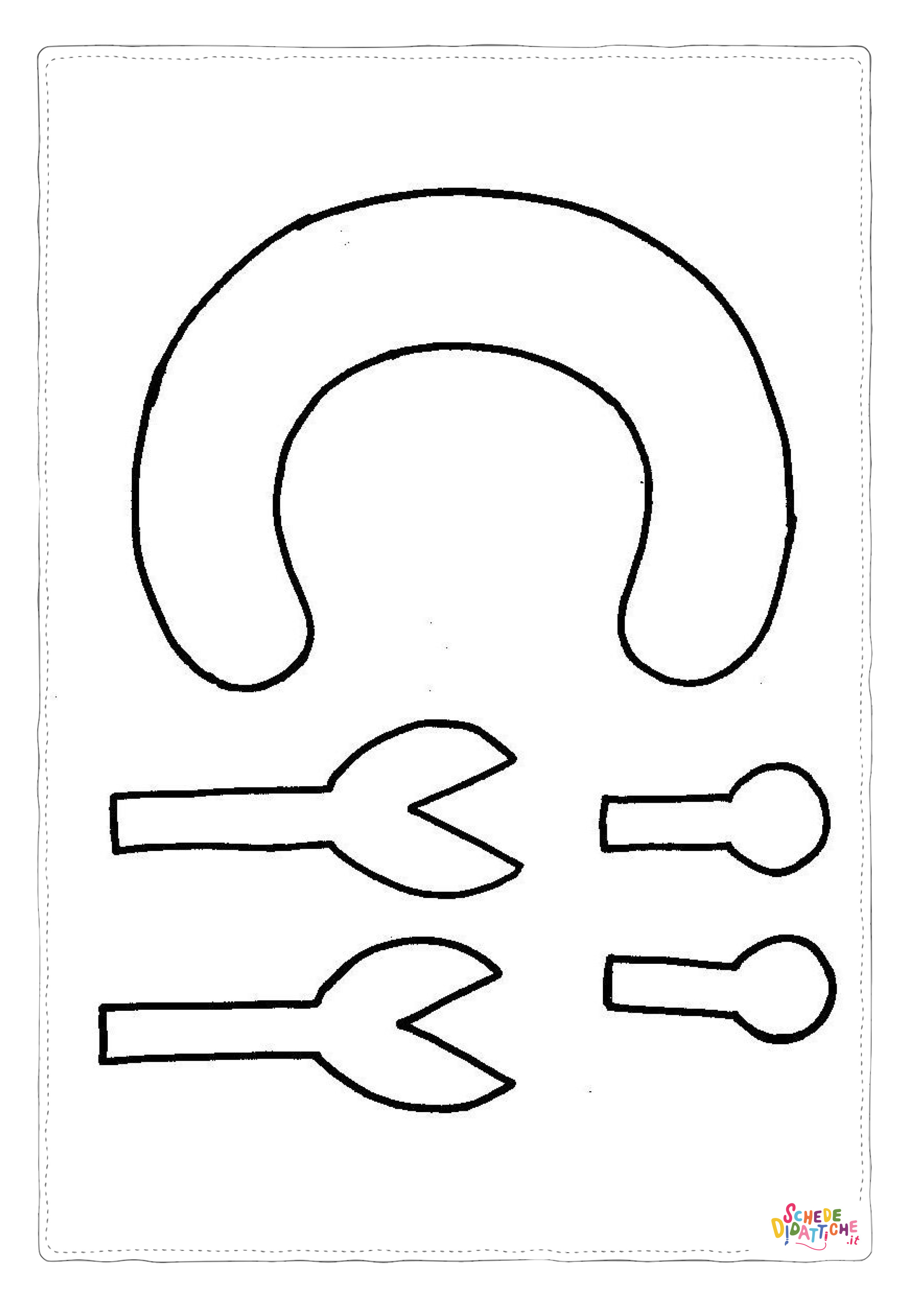 Disegno "Disegno di lettera dell'alfabeto da stampare e colorare 321" Disegno di lettera dell'alfabeto da stampare e colorare 321