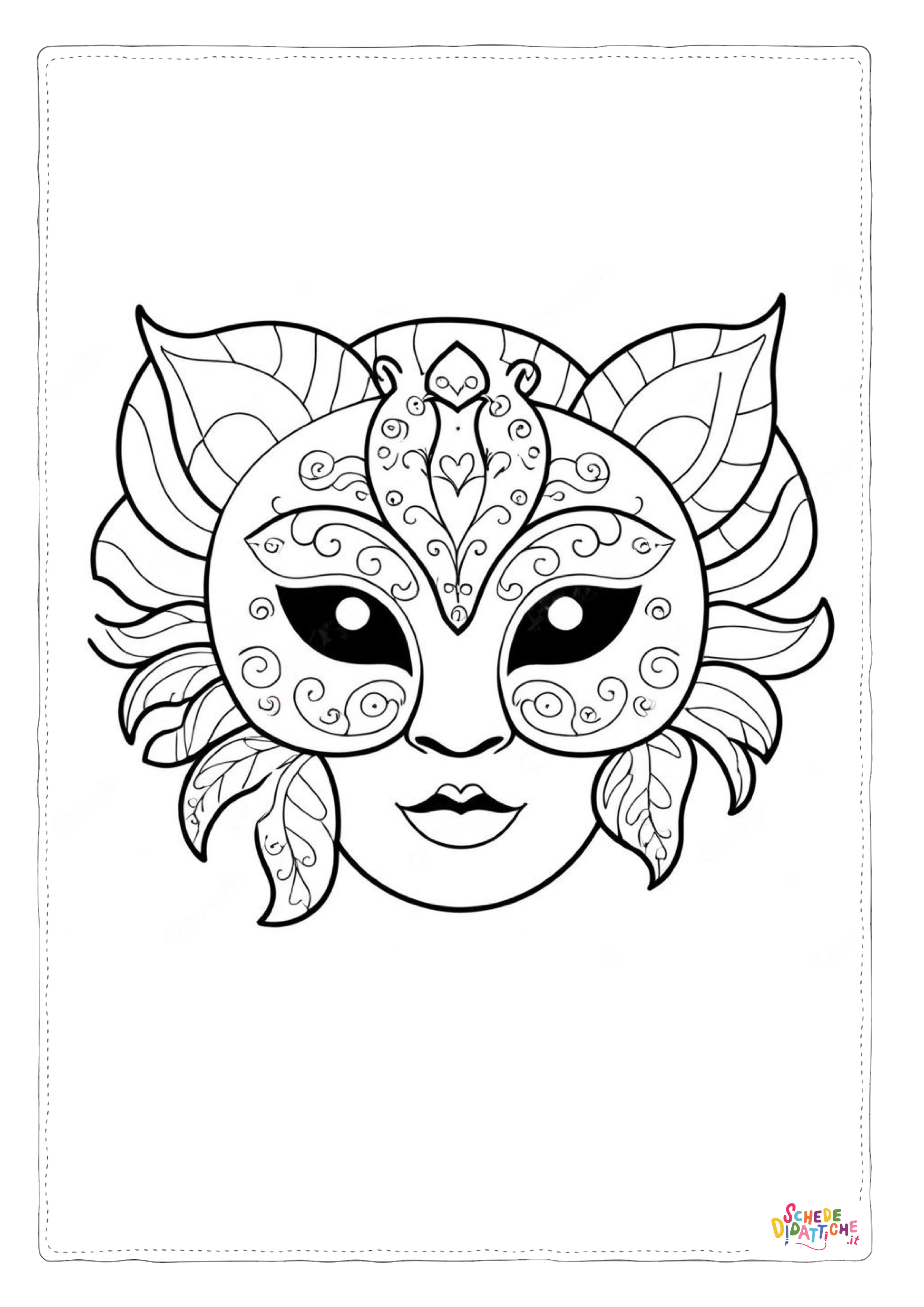 Disegno "Maschera 27" Maschera 27