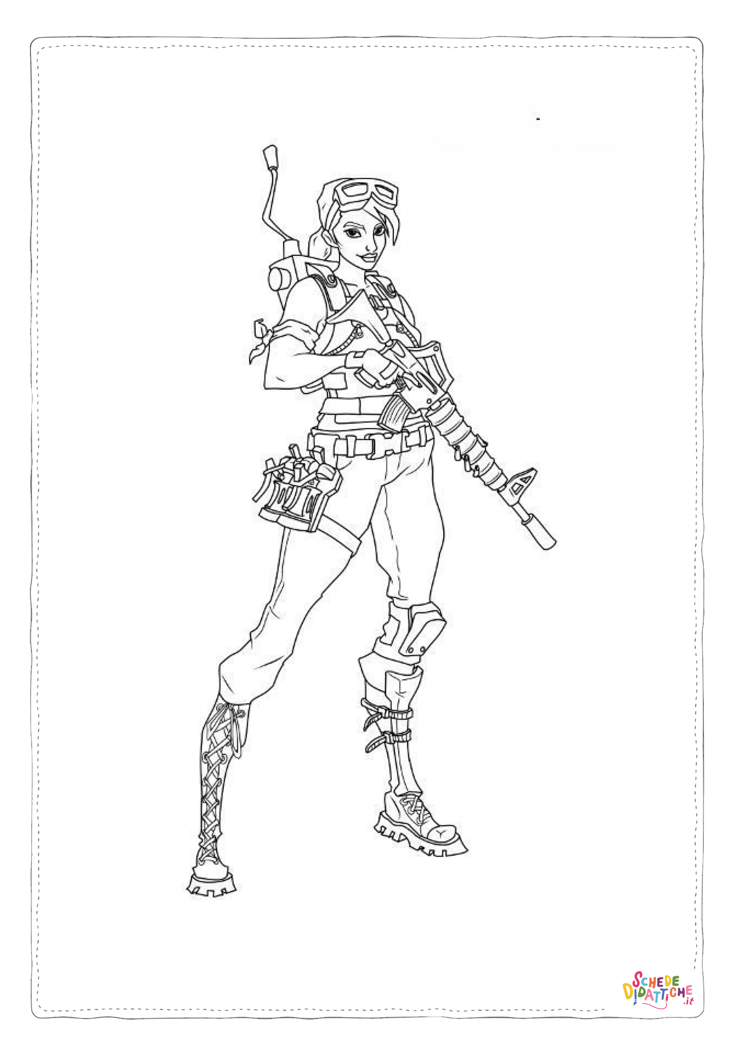 Disegno "Disegno di soldato da stampare e colorare 68" Disegno di soldato da stampare e colorare 68
