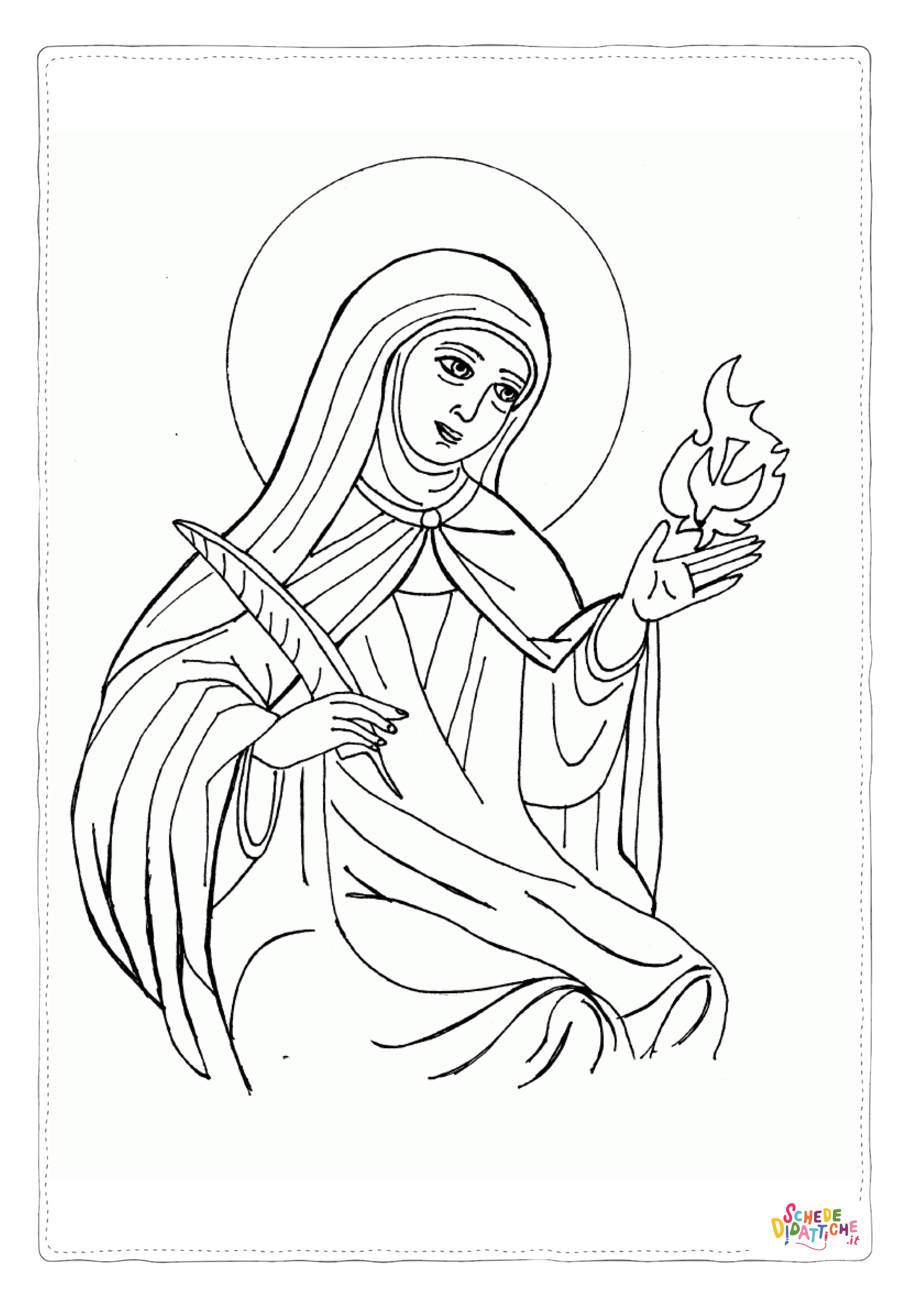 Disegno "Disegno di Cristianesimo da stampare e colorare 342" Disegno di Cristianesimo da stampare e colorare 342