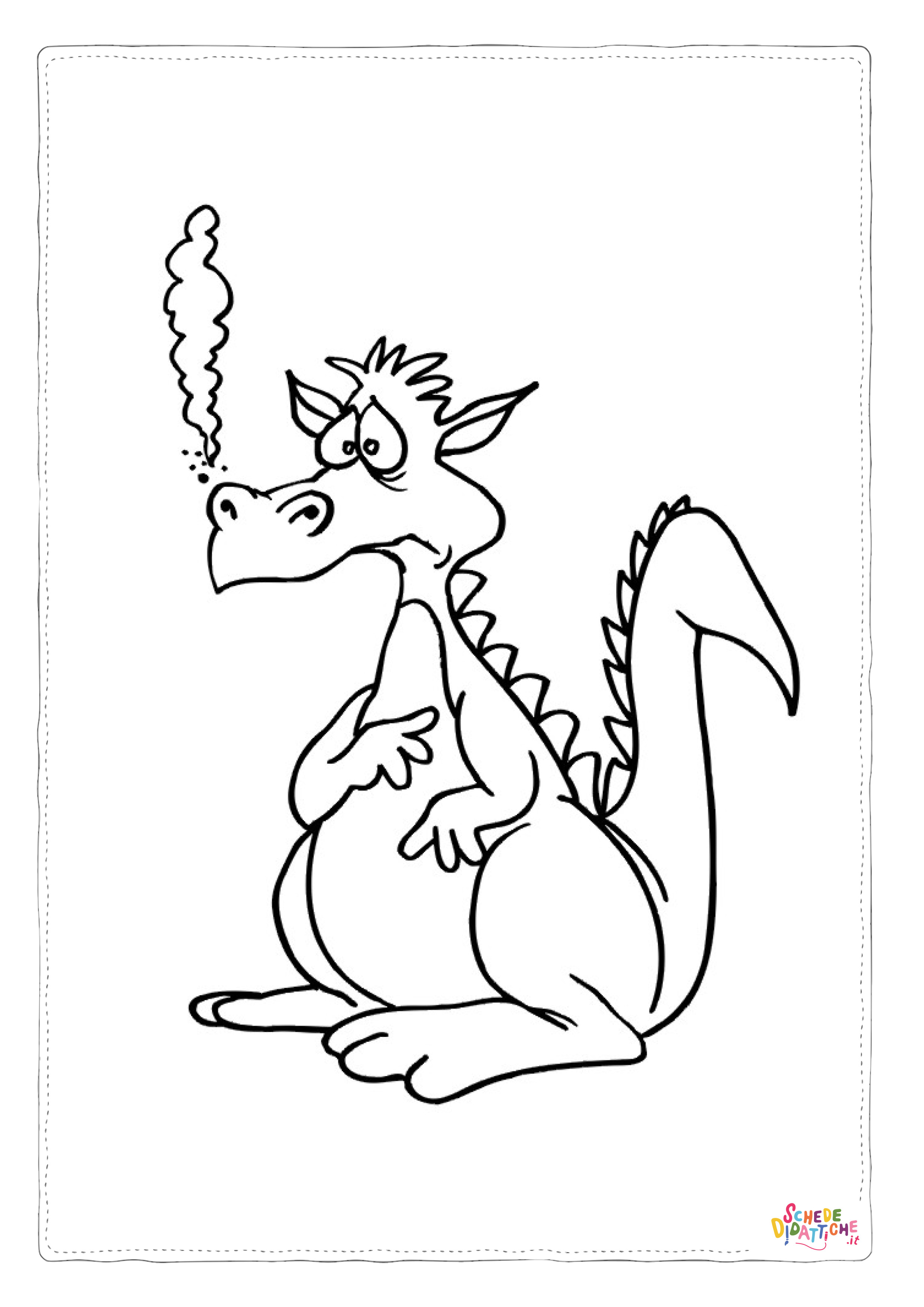 Disegno "Disegno di Dragon Trainer da stampare e colorare 17" Disegno di Dragon Trainer da stampare e colorare 17
