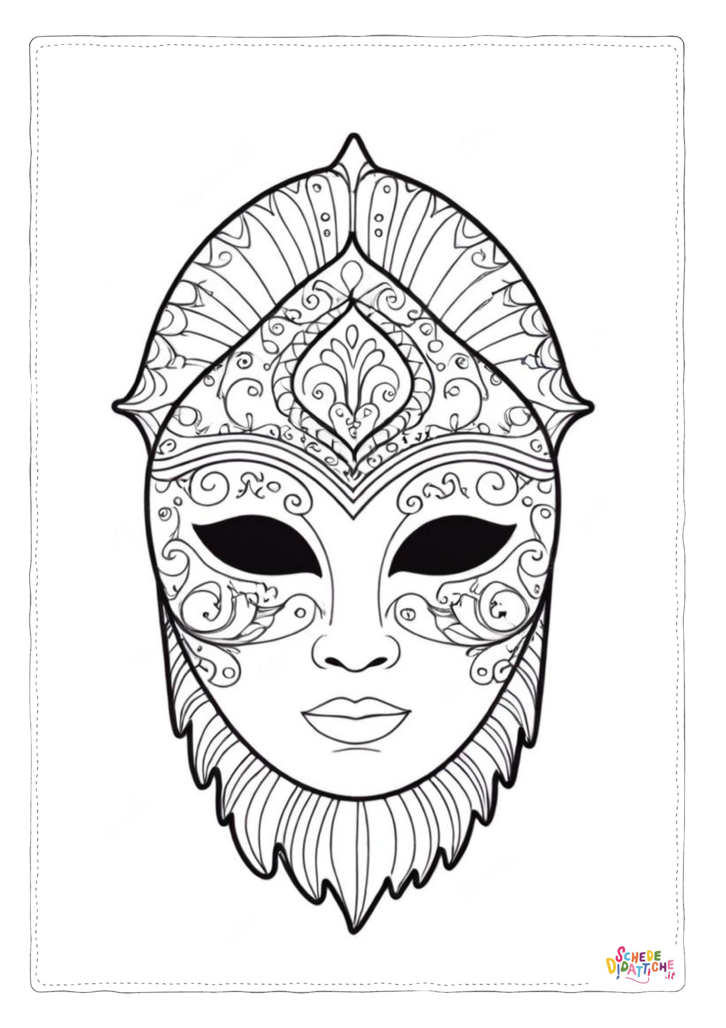 Disegno "Maschera 66" Maschera 66