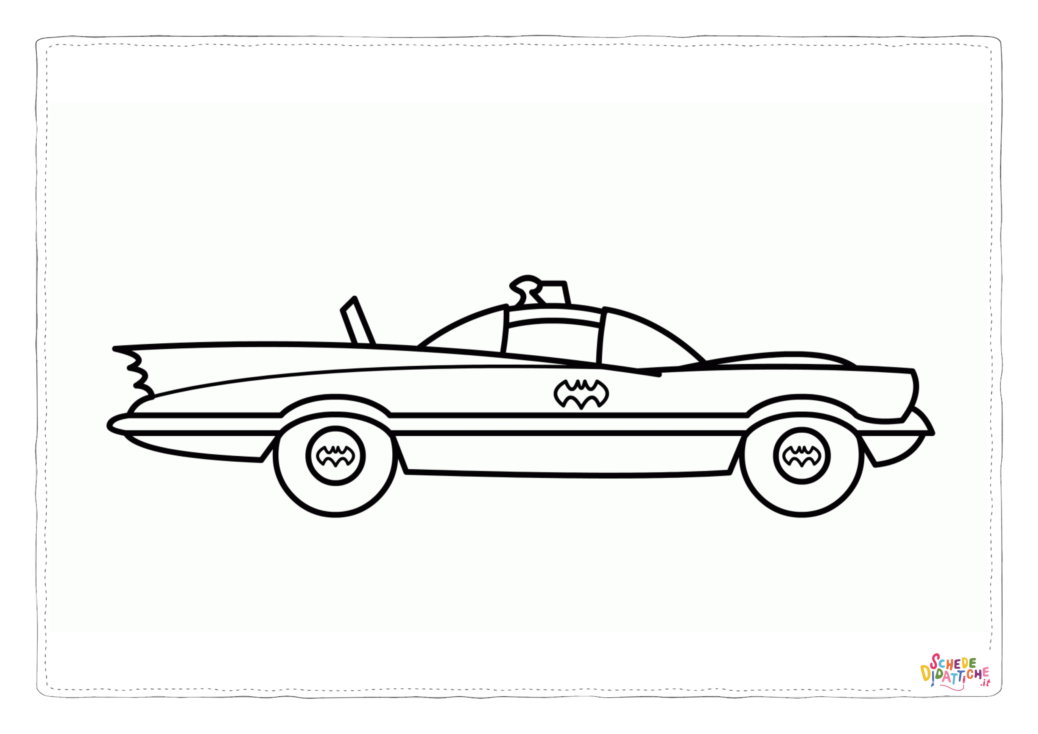 Disegno "Disegno di automobile da stampare e colorare 121" Disegno di automobile da stampare e colorare 121