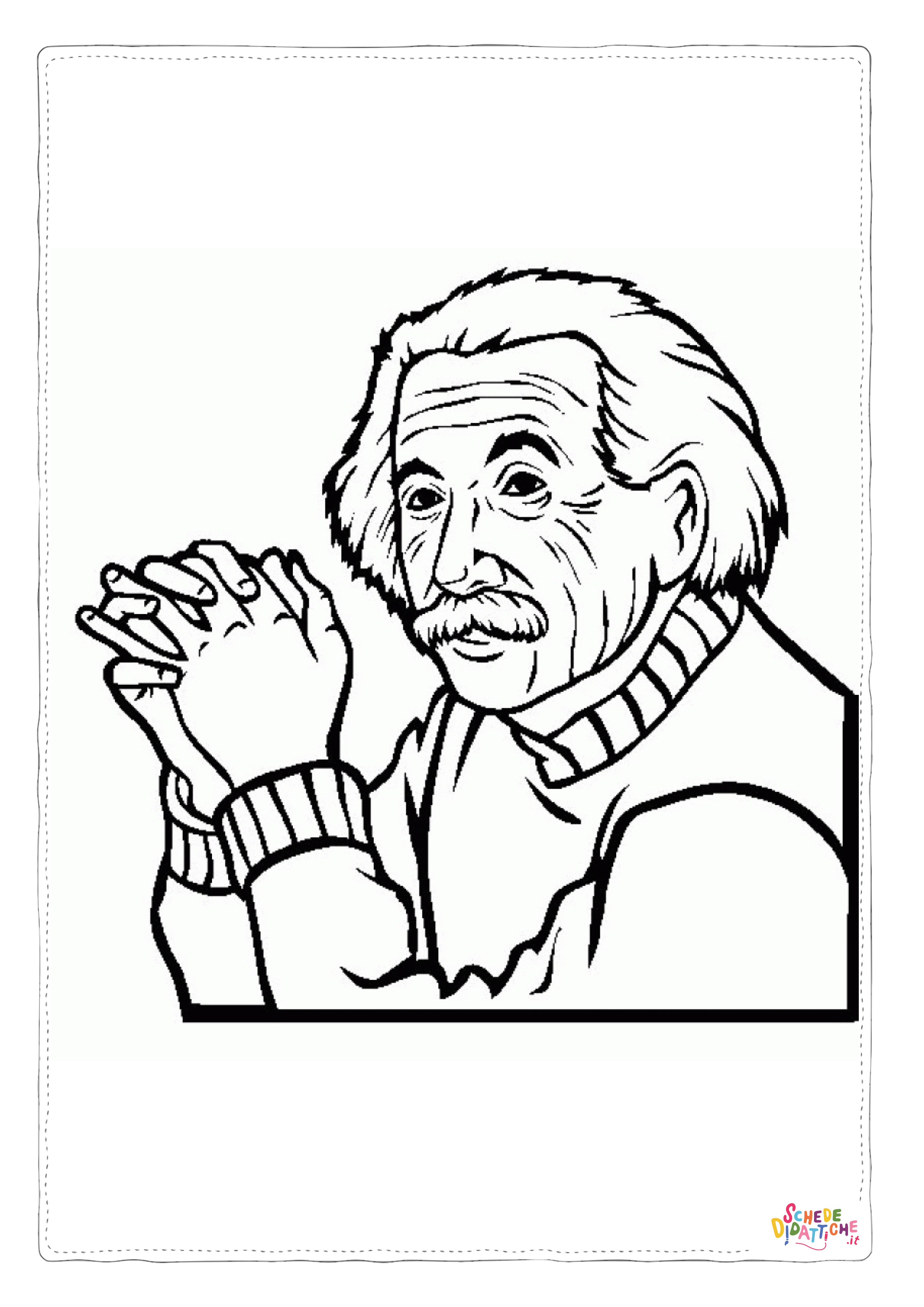 Disegno di scienziato da stampare e colorare 15