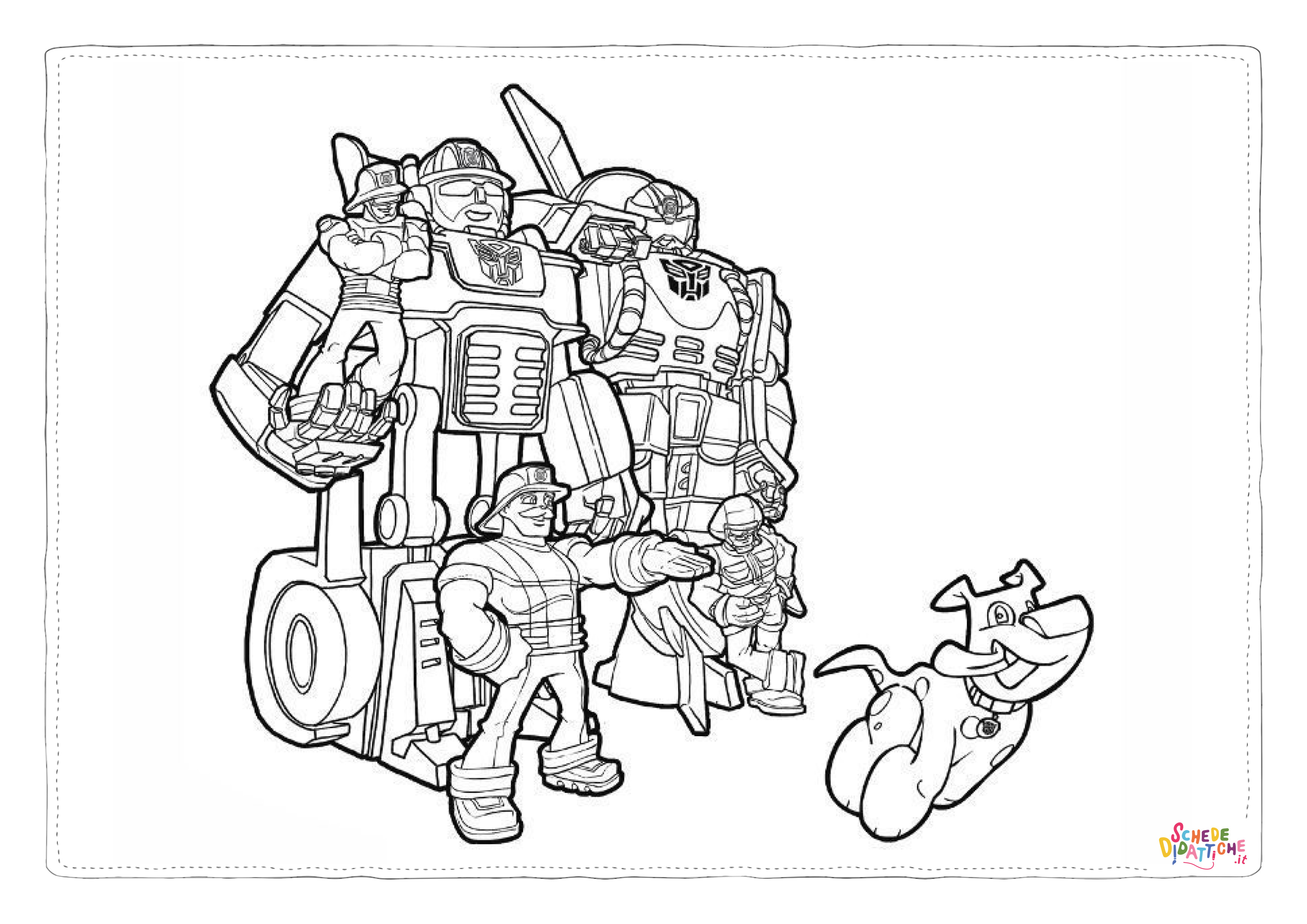 Disegno "Disegno di Transformers da stampare e colorare 82" Disegno di Transformers da stampare e colorare 82