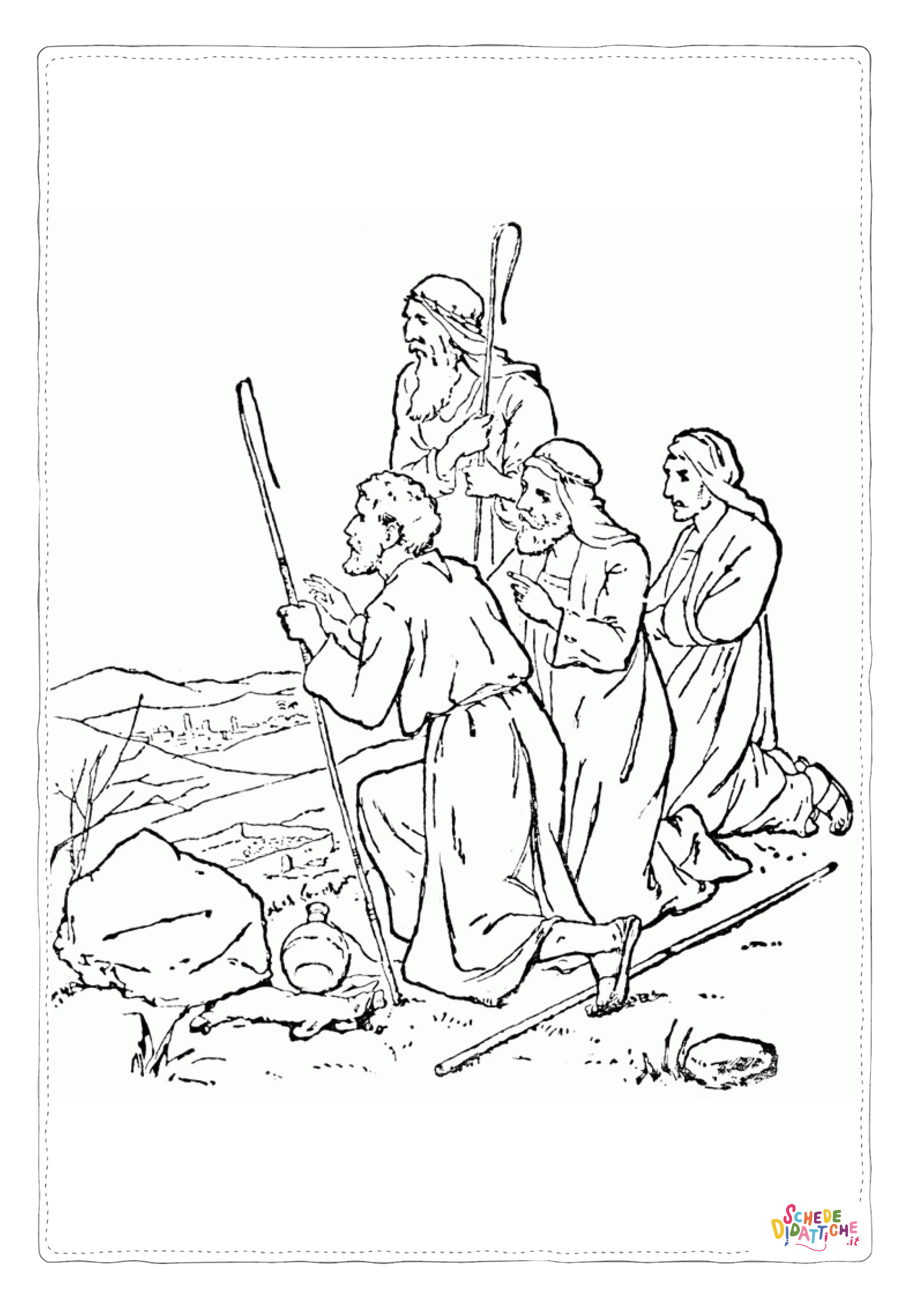 Disegno "Disegno di Cristianesimo da stampare e colorare 306" Disegno di Cristianesimo da stampare e colorare 306