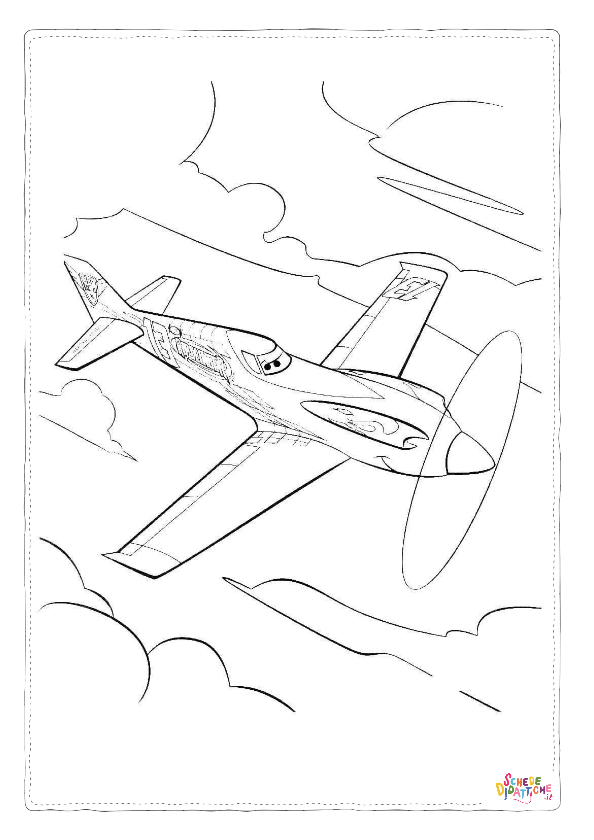 Disegno "Disegno di Cars da stampare e colorare 290" Disegno di Cars da stampare e colorare 290