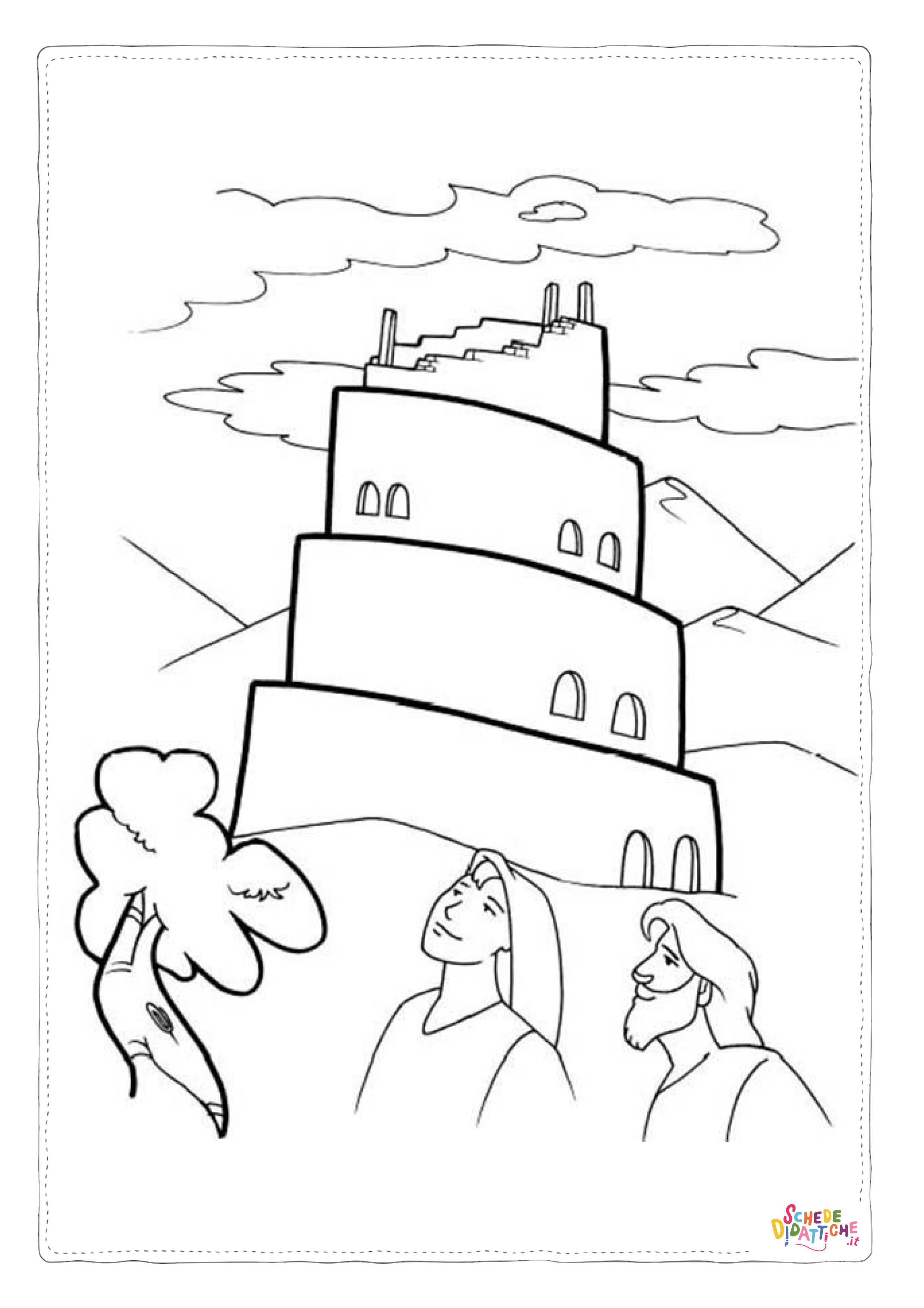 Disegno "Disegno di Cristianesimo da stampare e colorare 200" Disegno di Cristianesimo da stampare e colorare 200