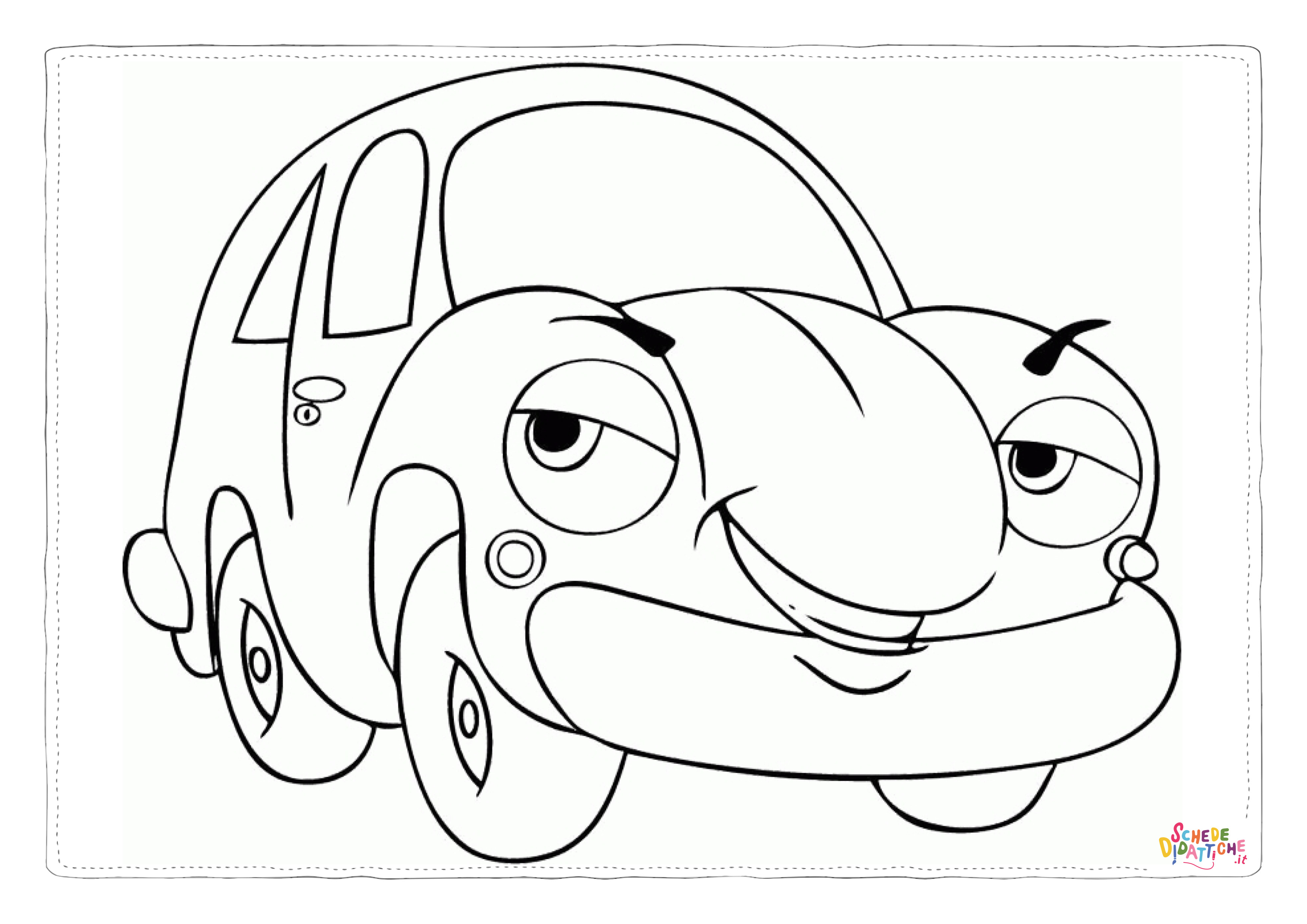 Disegno "Disegno di Cars da stampare e colorare 212" Disegno di Cars da stampare e colorare 212