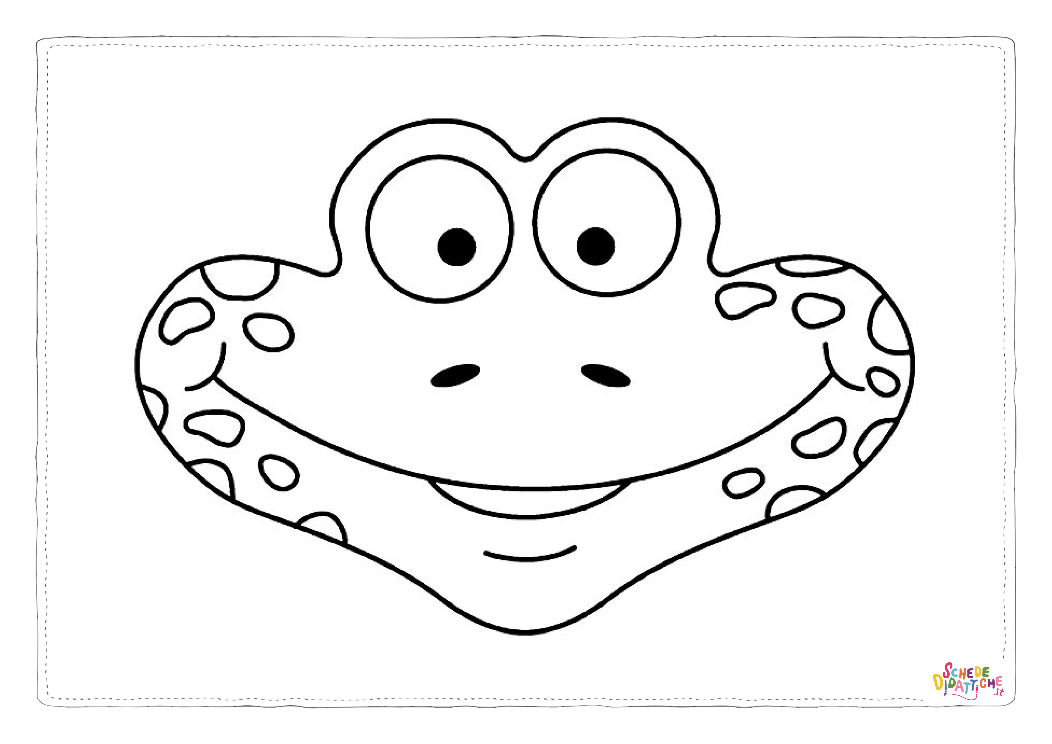 Disegno "Disegno di maschera da stampare e colorare 36" Disegno di maschera da stampare e colorare 36