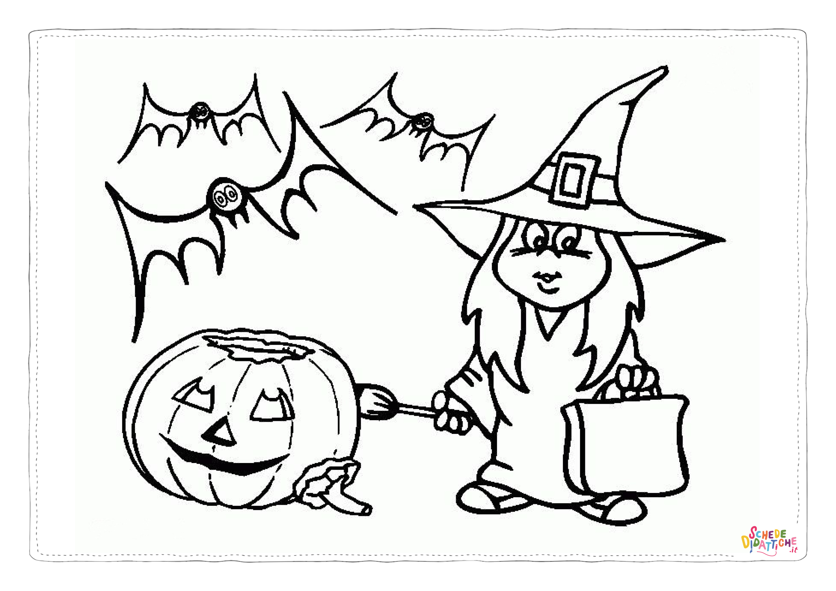 Disegno "Disegno di zucca di Halloween da stampare e colorare 189" Disegno di zucca di Halloween da stampare e colorare 189