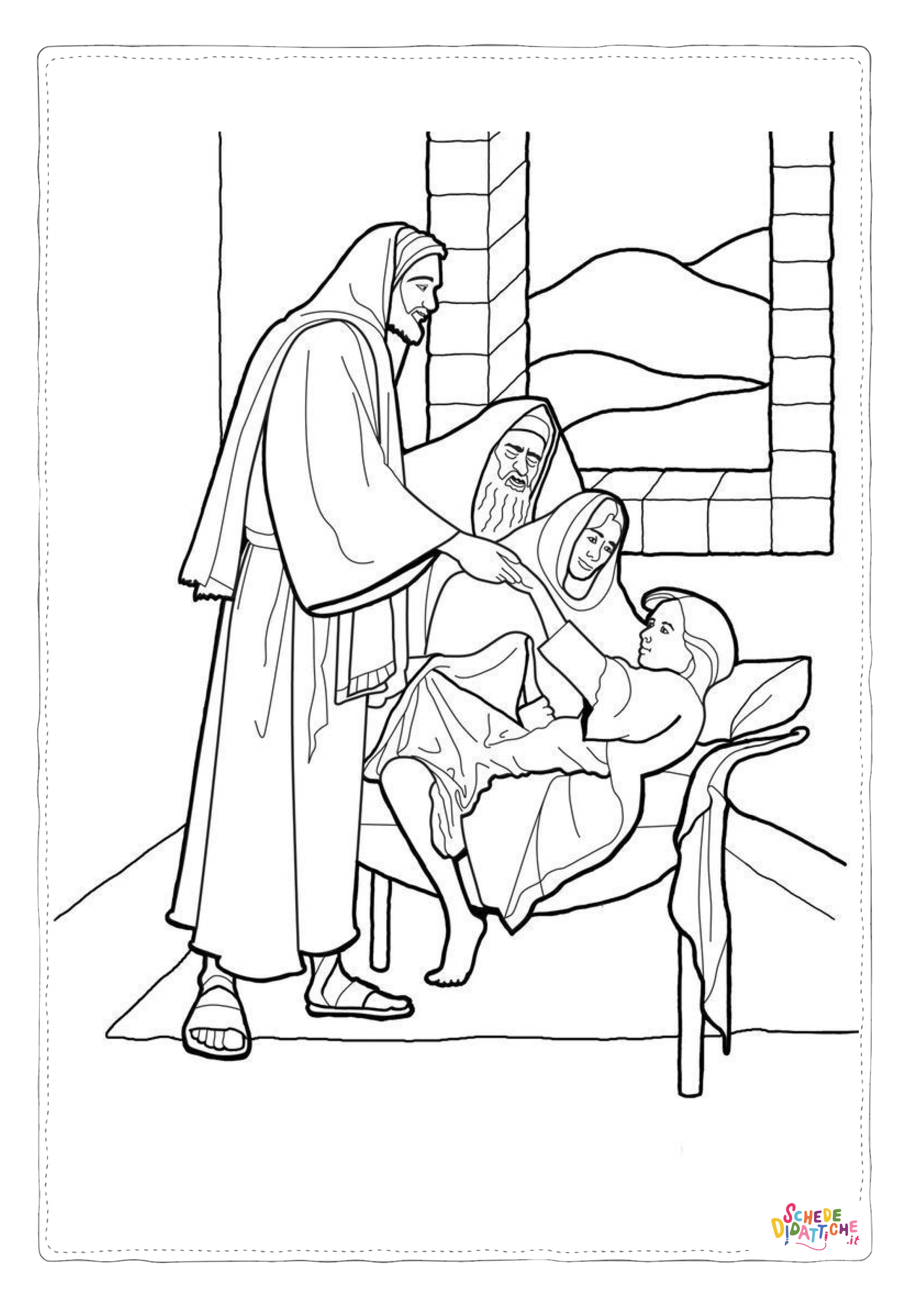 Disegno "Disegno di Cristianesimo da stampare e colorare 177" Disegno di Cristianesimo da stampare e colorare 177