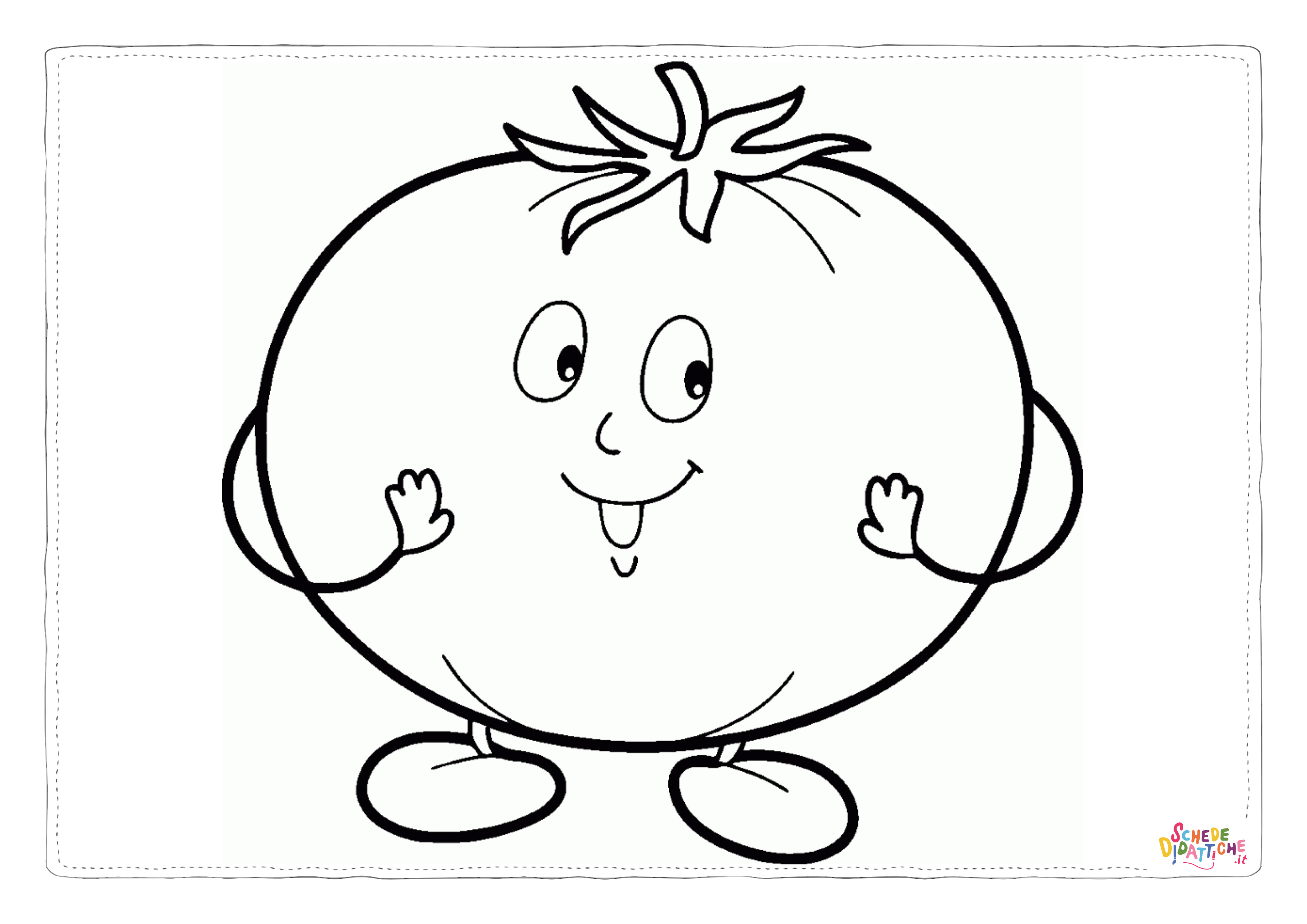 Disegno "Disegno di mandarino da stampare e colorare 8" Disegno di mandarino da stampare e colorare 8