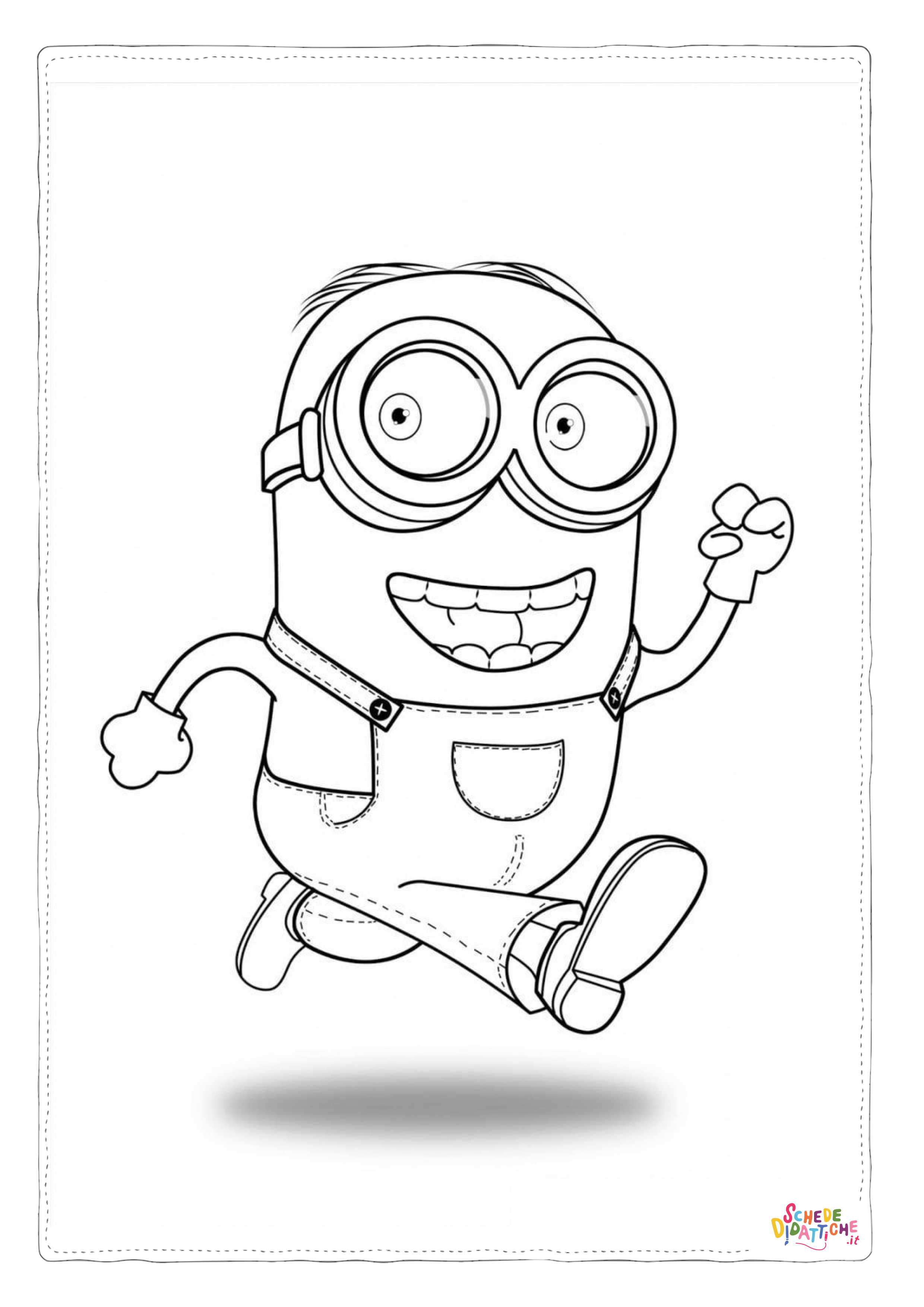 Disegno "Disegno di Cattivissimo me - Minions da stampare e colorare 63" Disegno di Cattivissimo me - Minions da stampare e colorare 63