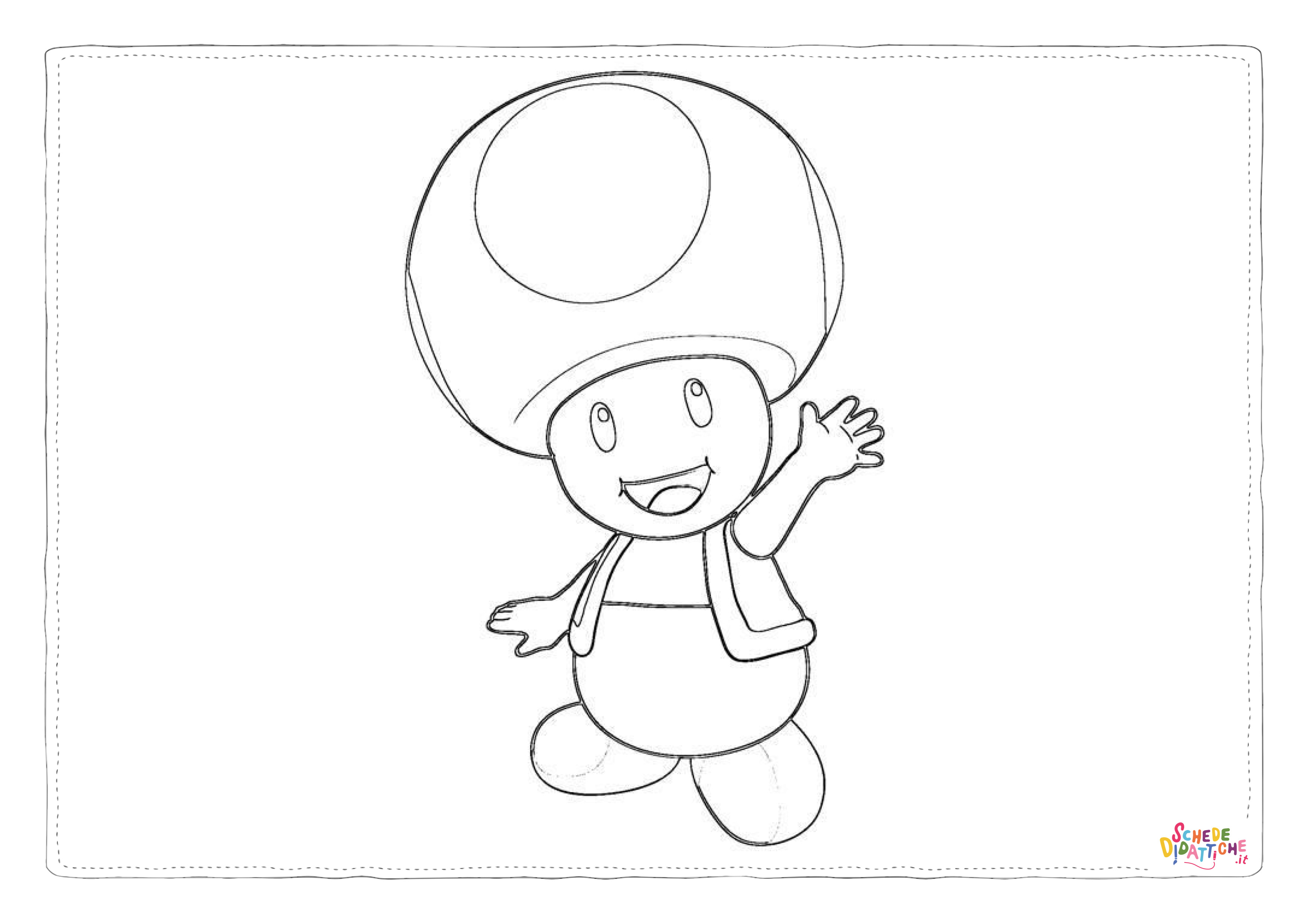 Disegno di Super Mario da stampare e colorare 55