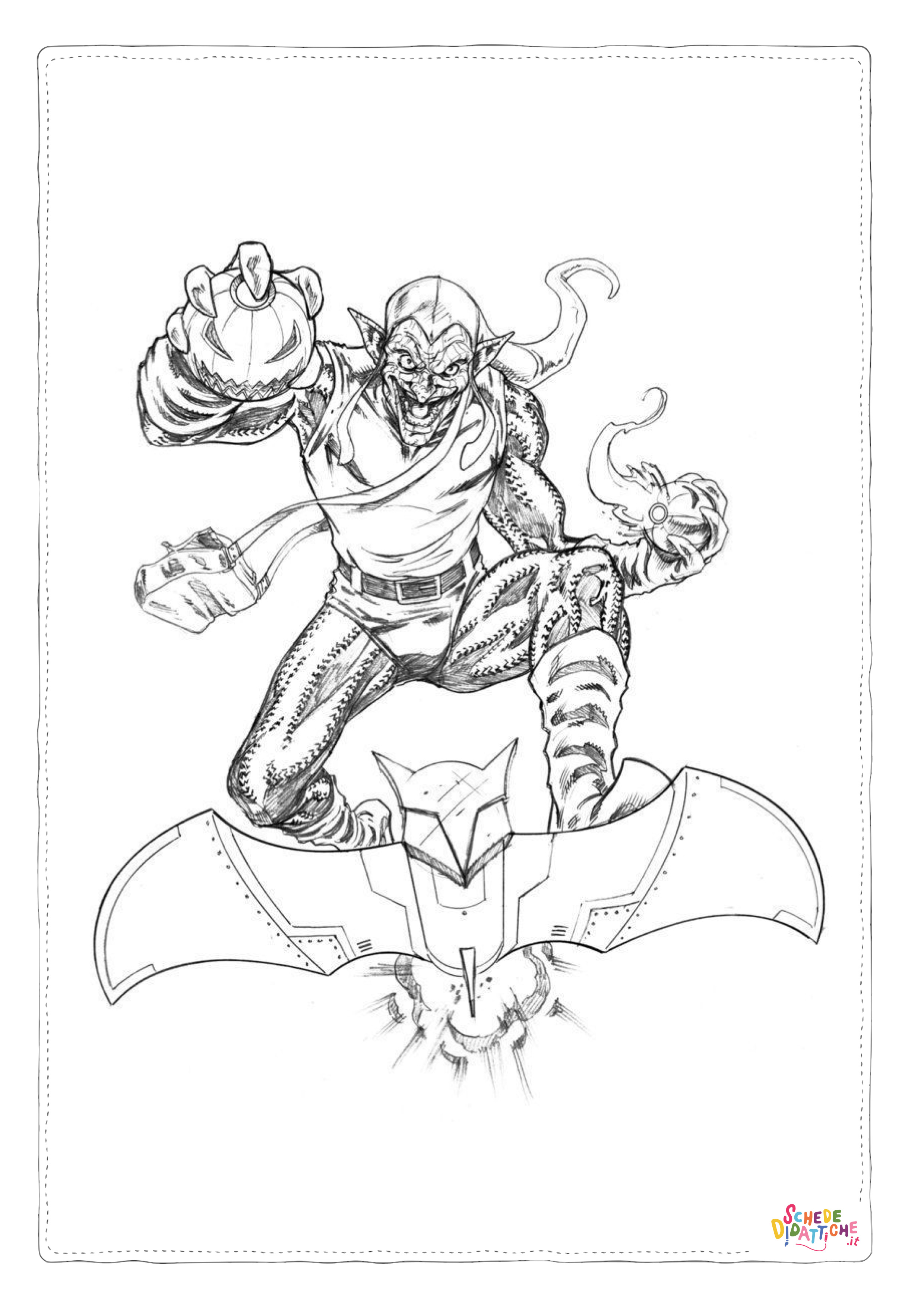 Disegno "Disegno di Goblin da stampare e colorare" Disegno di Goblin da stampare e colorare