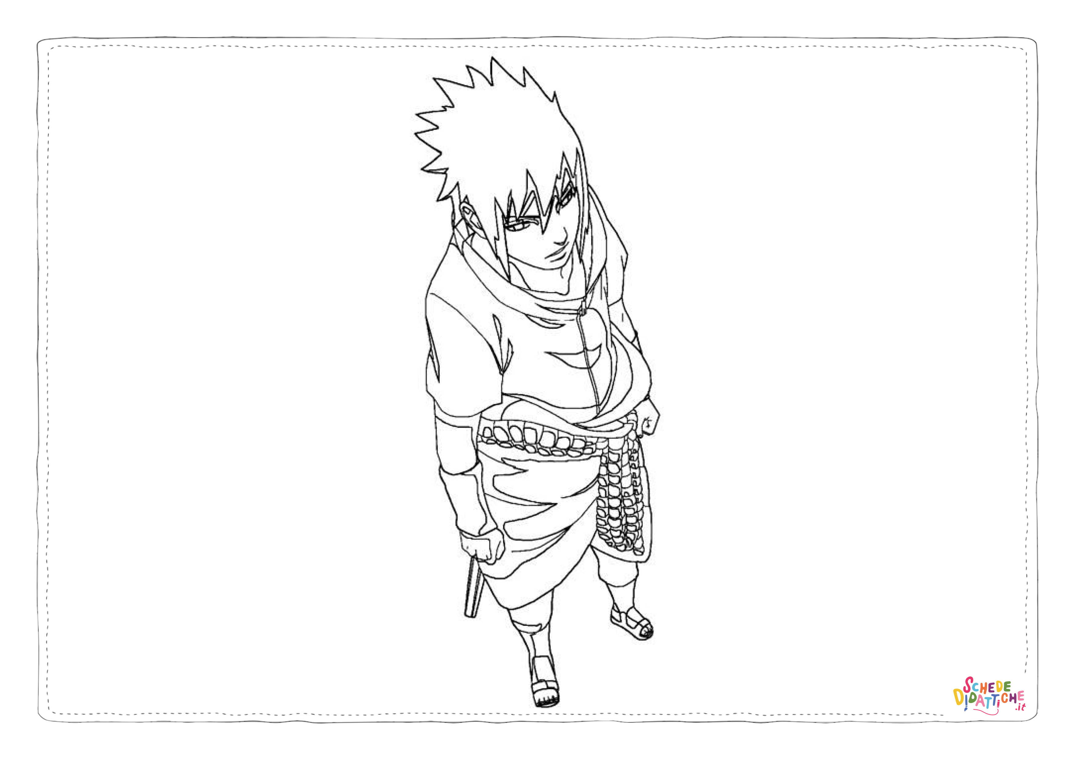 Disegno di Naruto da stampare e colorare 47