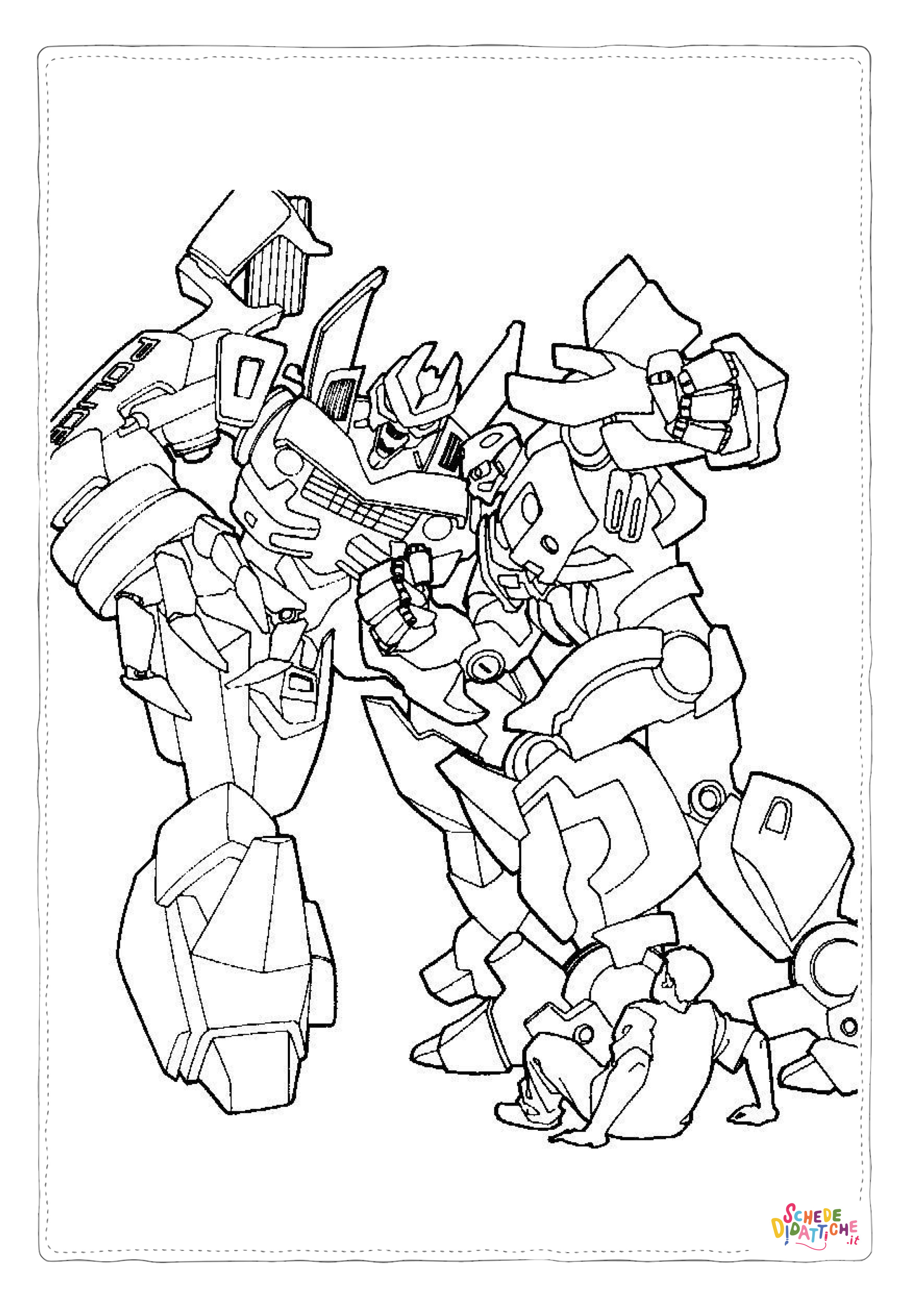Disegno "Disegno di Transformers da stampare e colorare 92" Disegno di Transformers da stampare e colorare 92