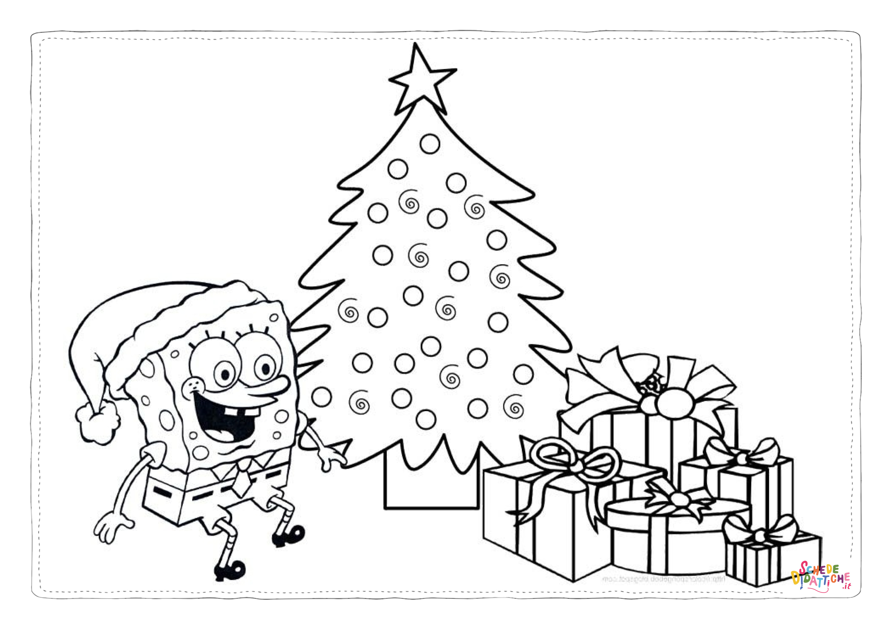 Disegno di Spongebob da stampare e colorare 20