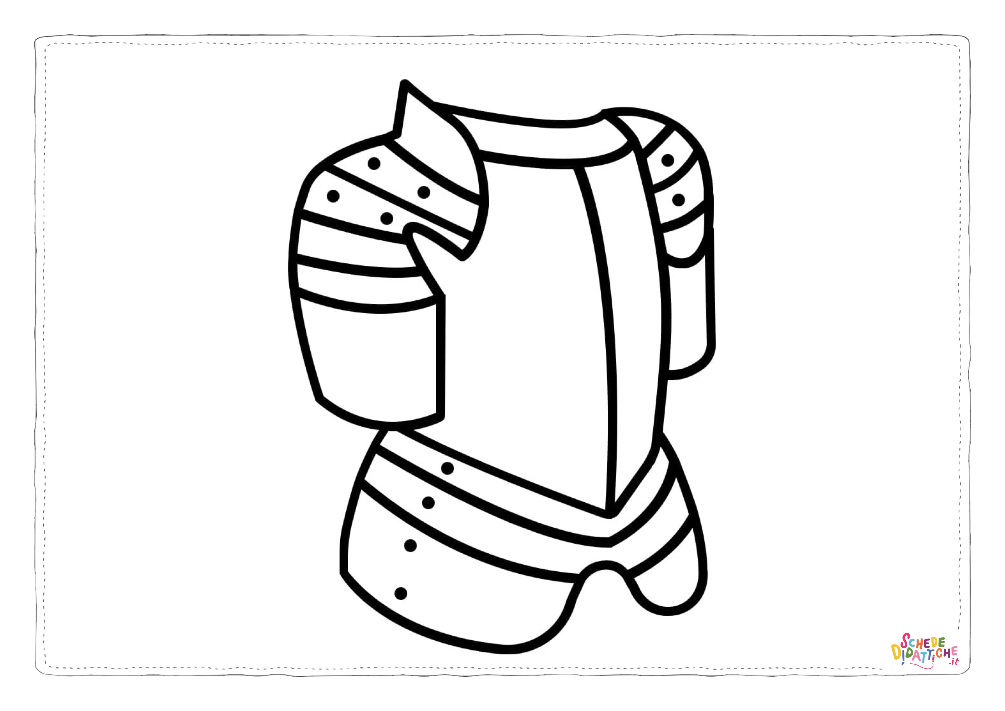 Disegno "Armature da colorare 1" Armature da colorare 1
