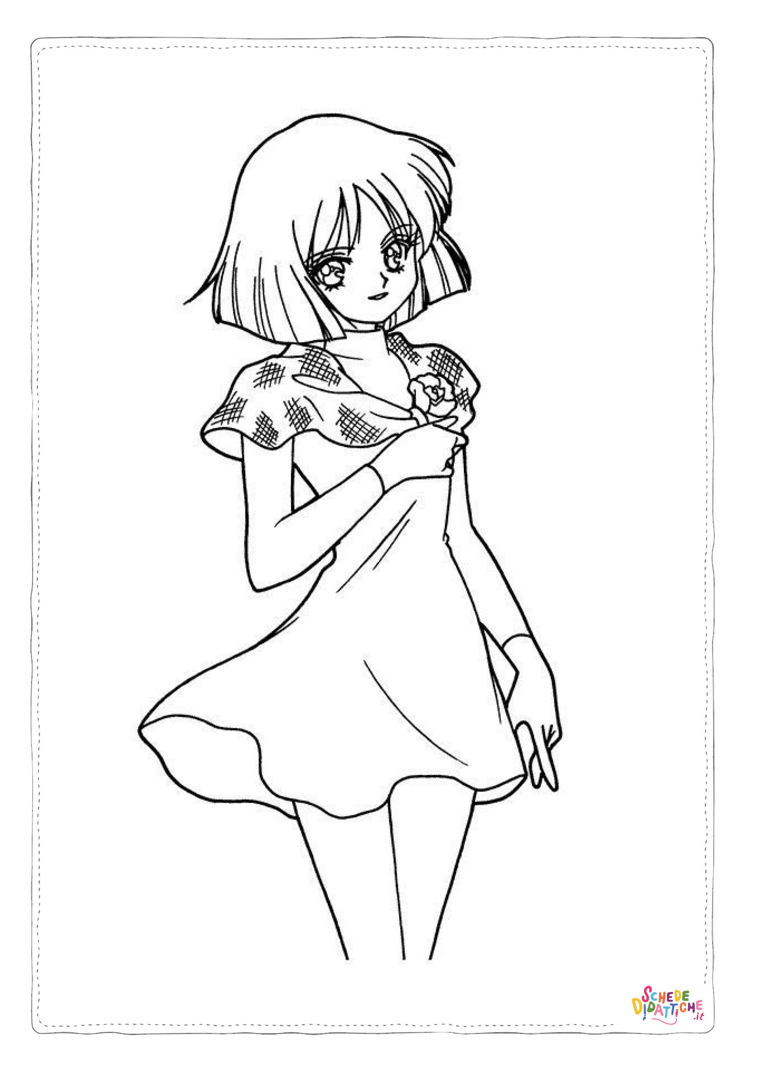 Disegno di Sailor Moon da stampare e colorare 51